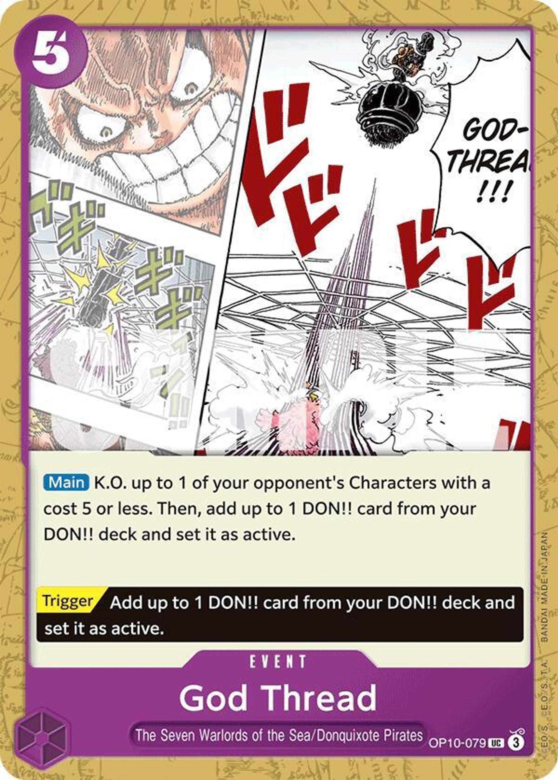 God Thread — Royal Blood — One Piece Card Game