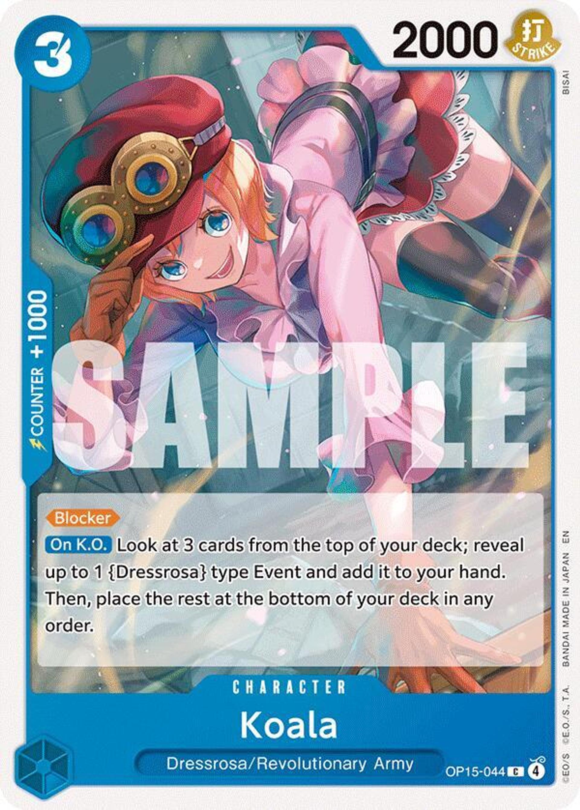Koala — Adventure on Kami's Island — One Piece Card Game