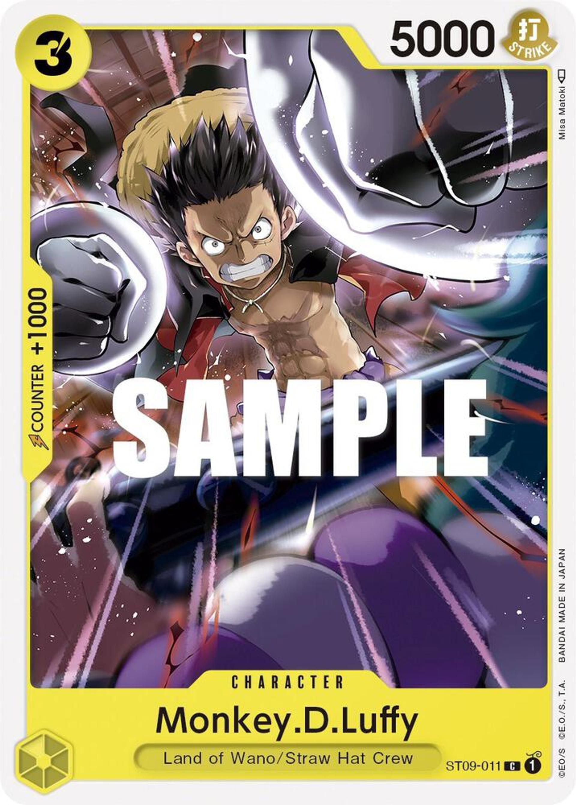 Monkey.D.Luffy — Starter Deck 9: Yamato — One Piece Card Game