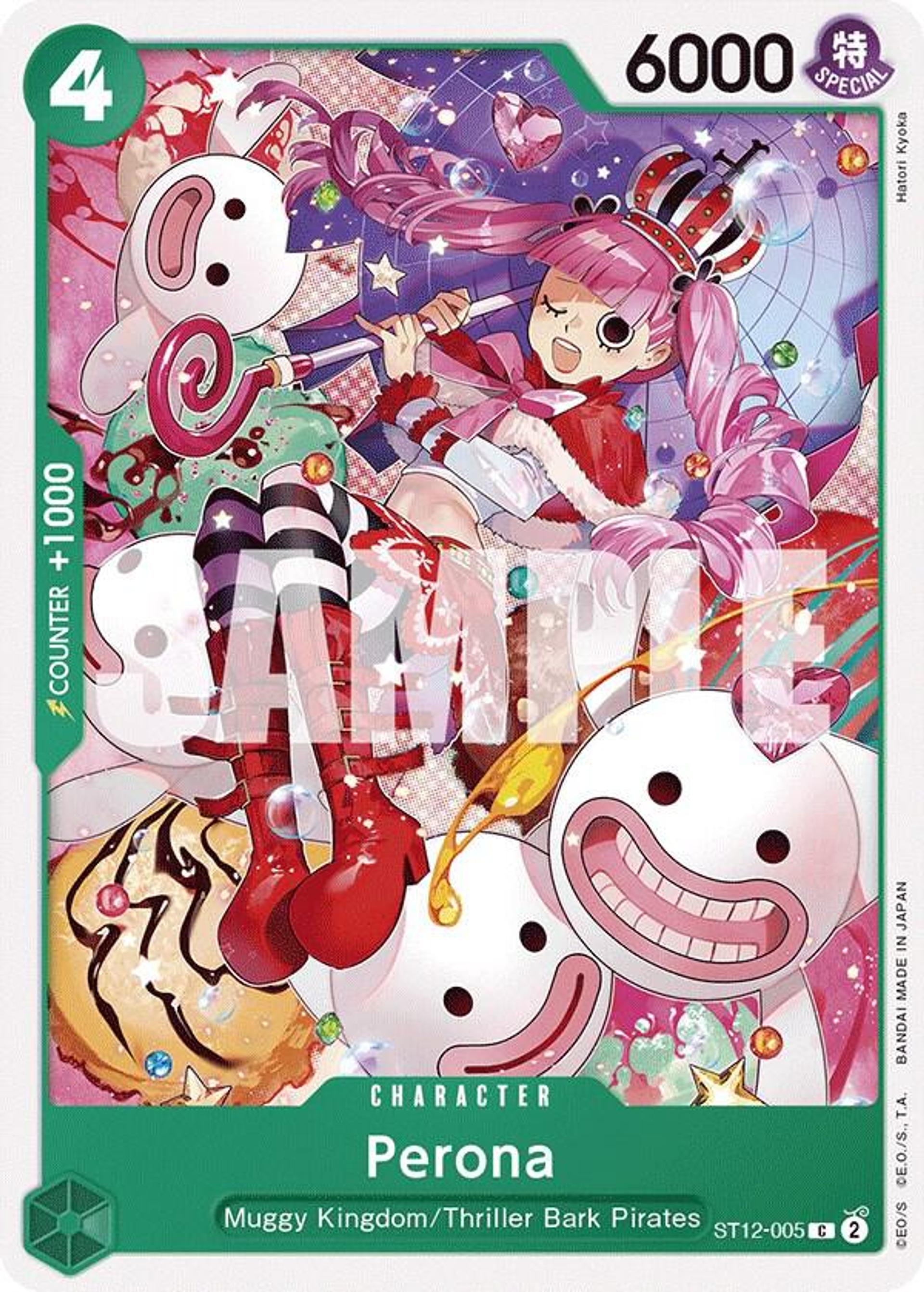 Perona — Starter Deck 12: Zoro and Sanji — One Piece Card Game