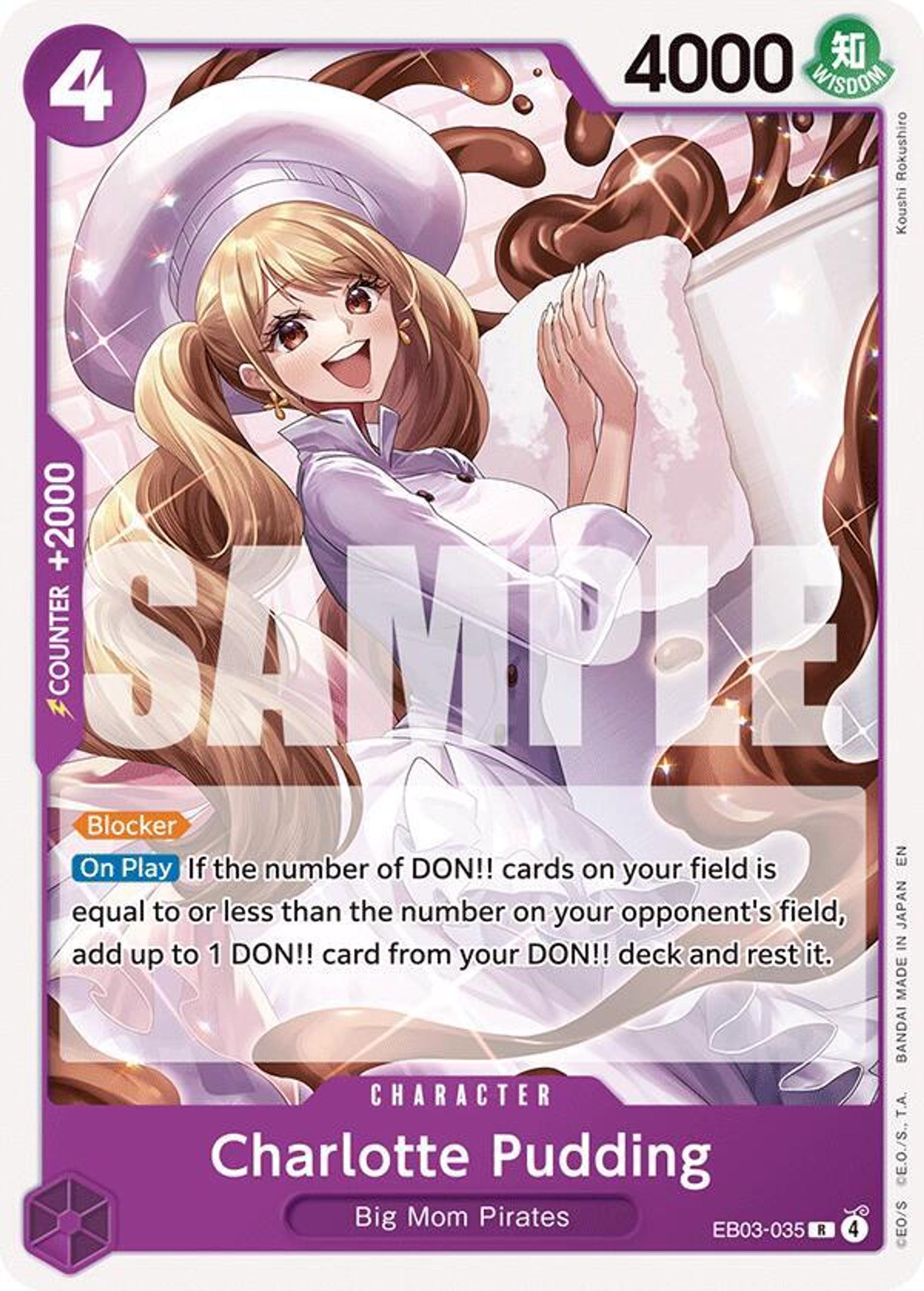 Charlotte Pudding — Starter Deck 34: PURPLE Charlotte Katakuri — One Piece Card Game
