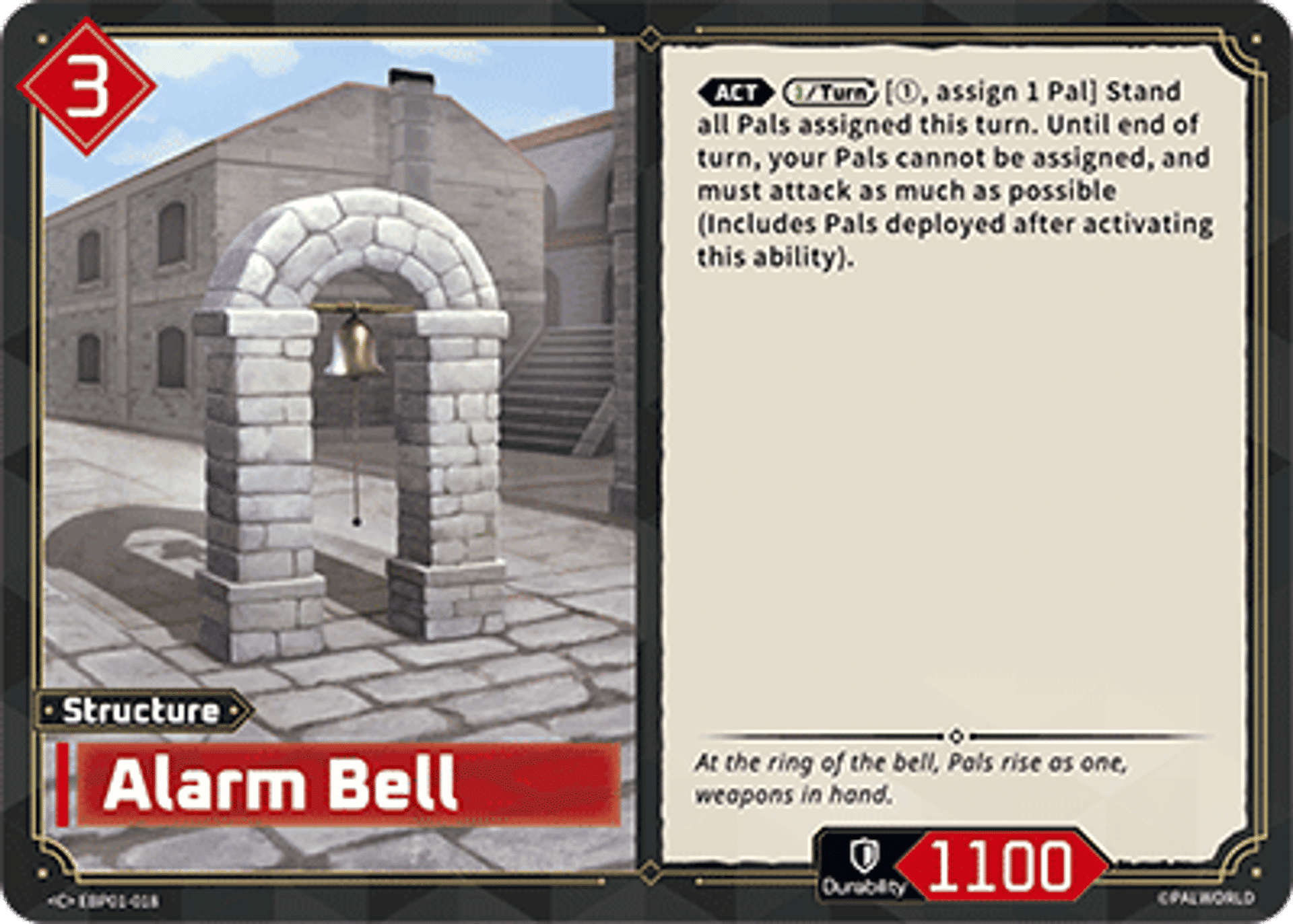 Alarm Bell — Dawn of Palpagos — Palworld TCG