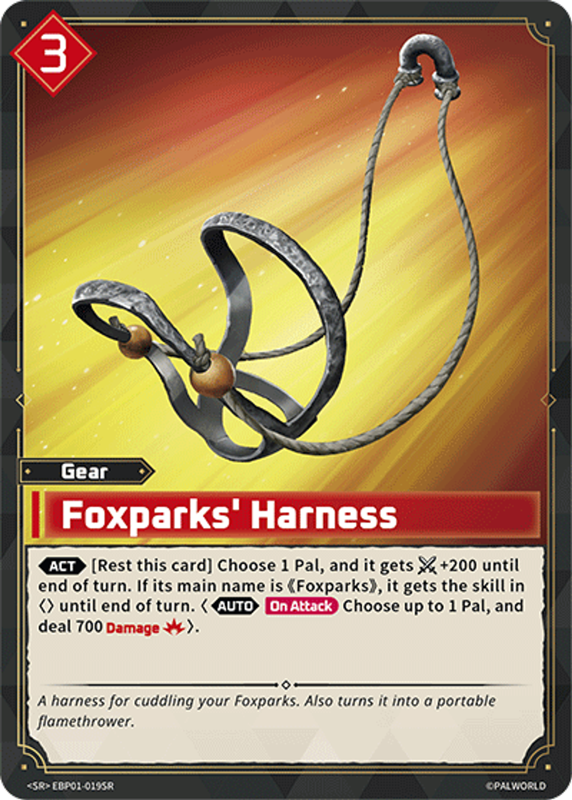 Foxparks' Harness — Dawn of Palpagos — Palworld TCG