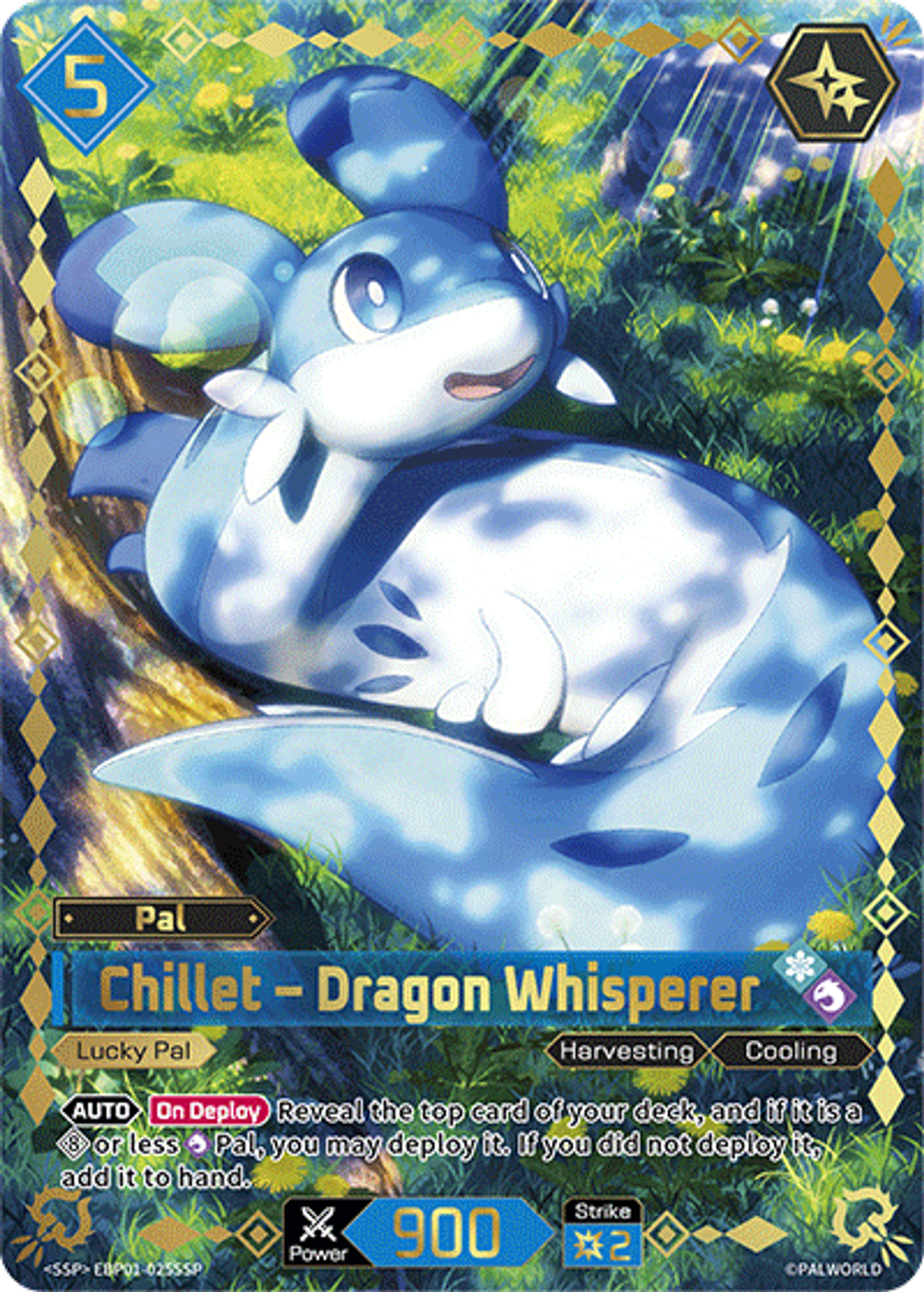 Chillet – Dragon Whisperer — Dawn of Palpagos — Palworld TCG