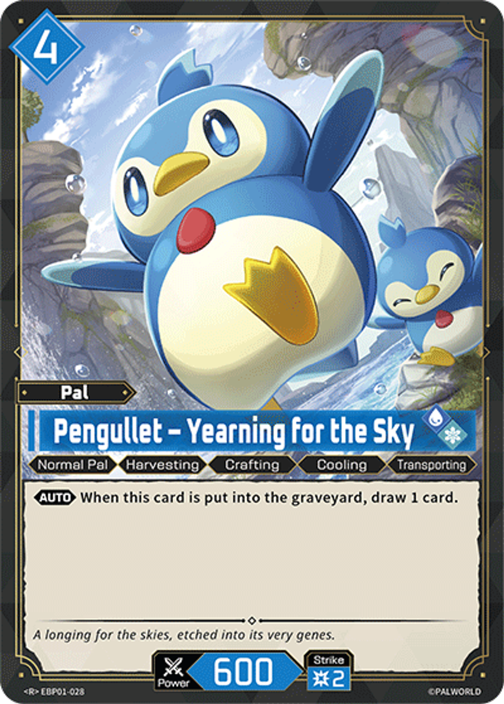 Pengullet – Yearning for the Sky — Dawn of Palpagos — Palworld TCG