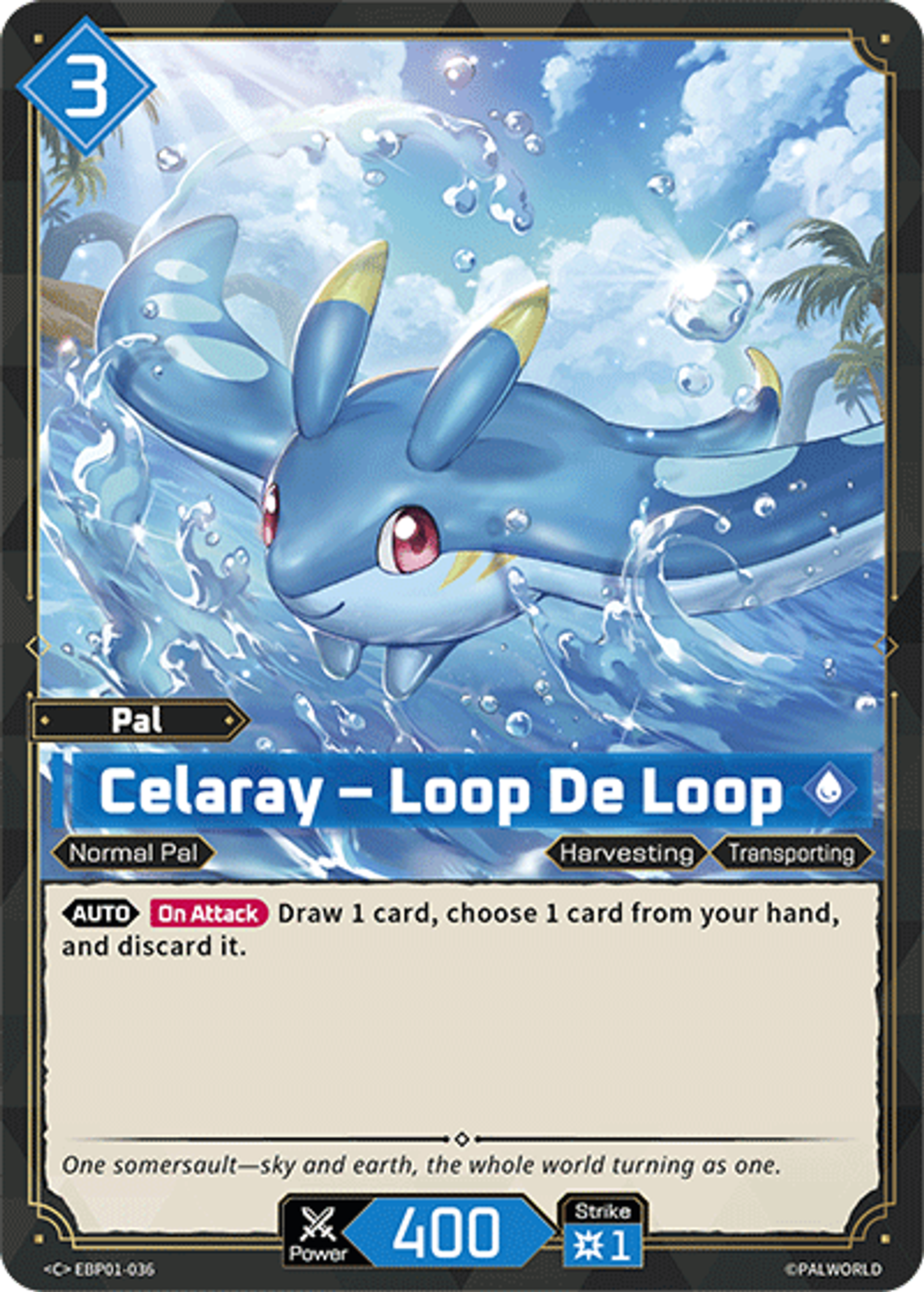 Celaray – Loop De Loop — Dawn of Palpagos — Palworld TCG