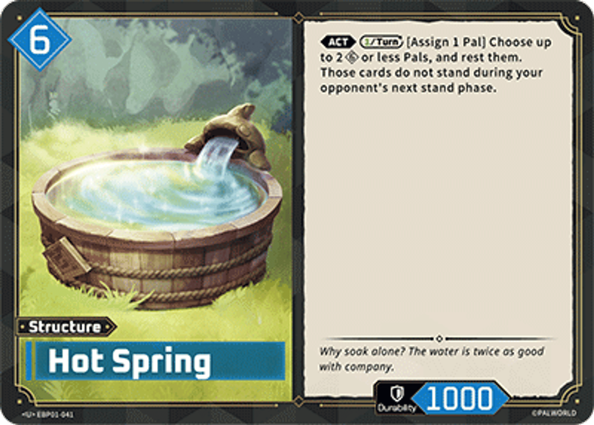 Hot Spring — Dawn of Palpagos — Palworld TCG