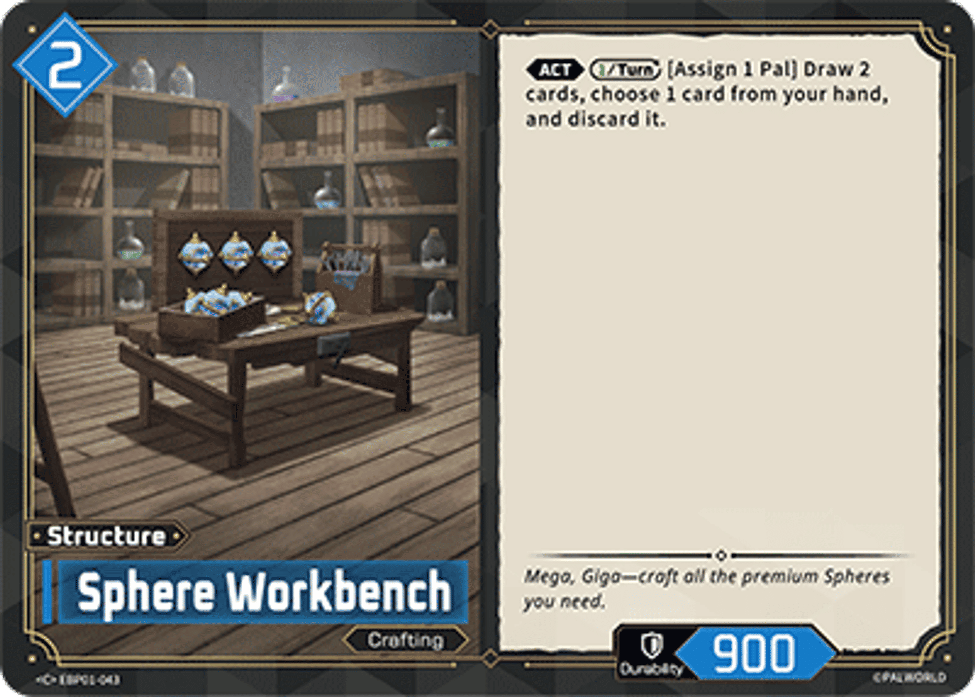 Sphere Workbench — Dawn of Palpagos — Palworld TCG