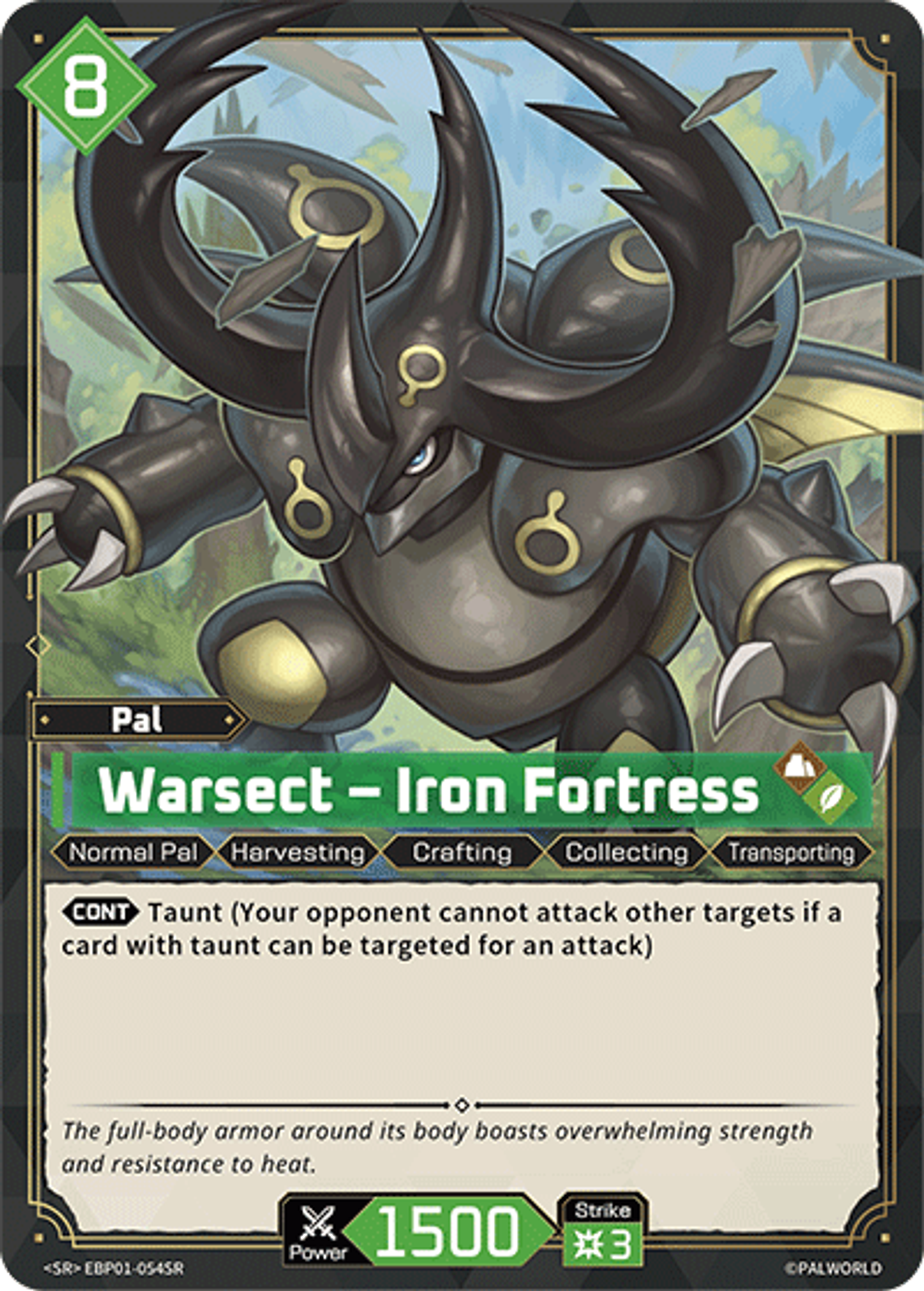 Warsect – Iron Fortress — Dawn of Palpagos — Palworld TCG