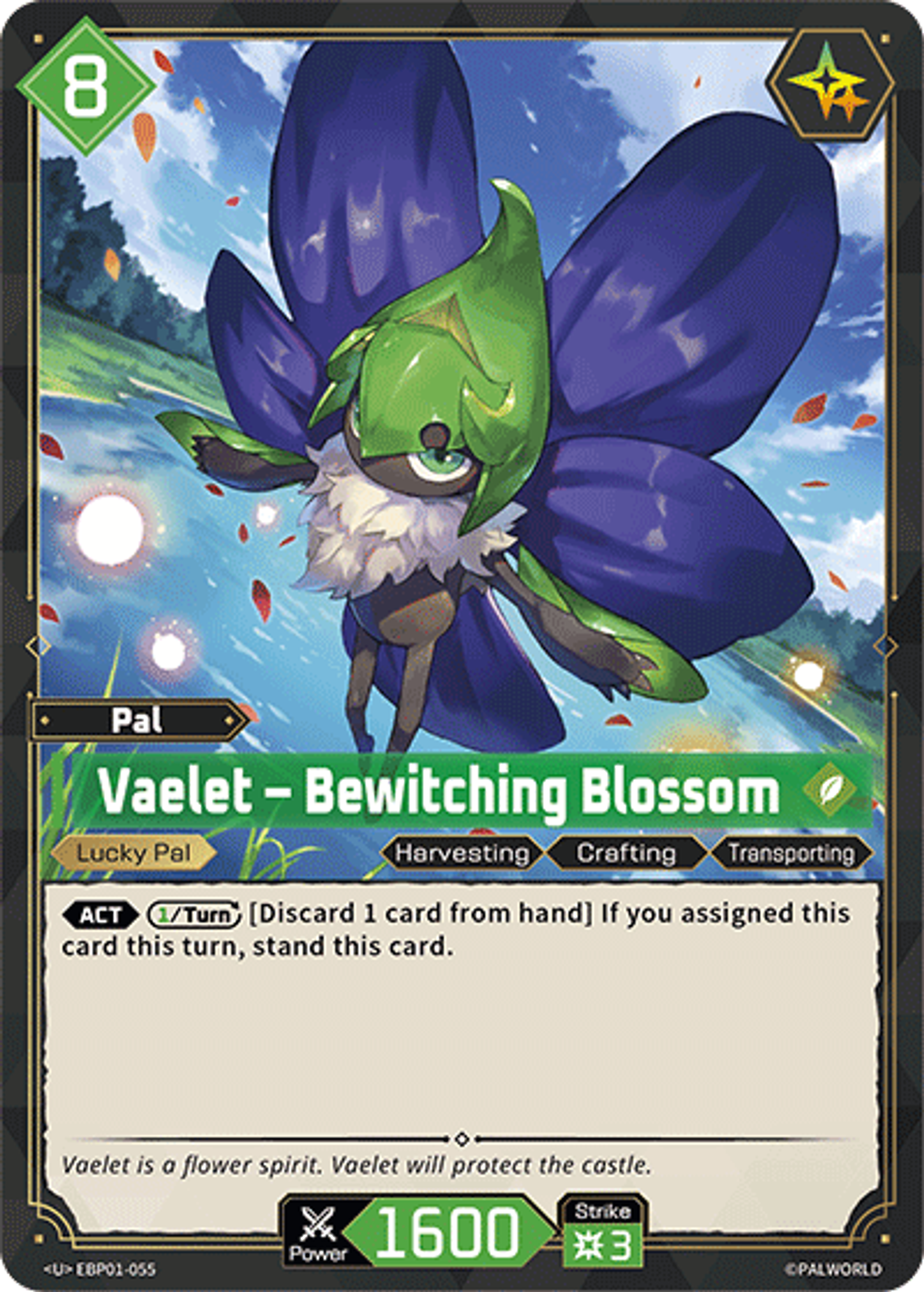 Vaelet – Bewitching Blossom — Dawn of Palpagos — Palworld TCG