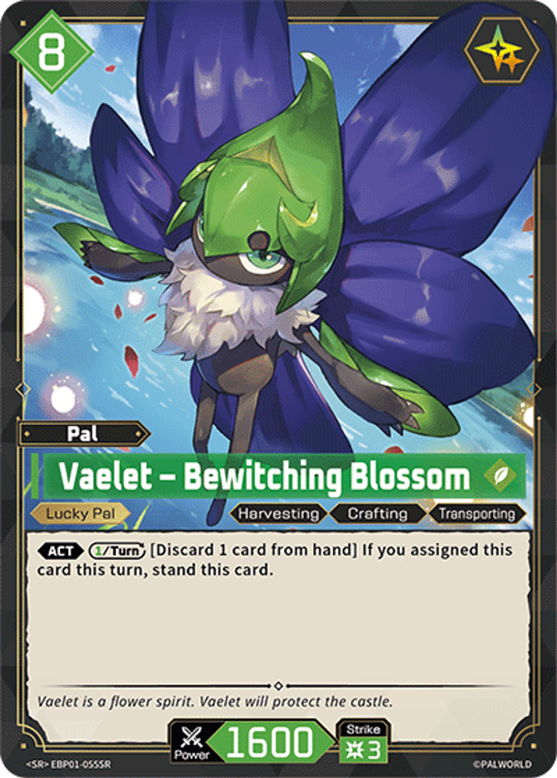 Vaelet – Bewitching Blossom — Dawn of Palpagos — Palworld TCG
