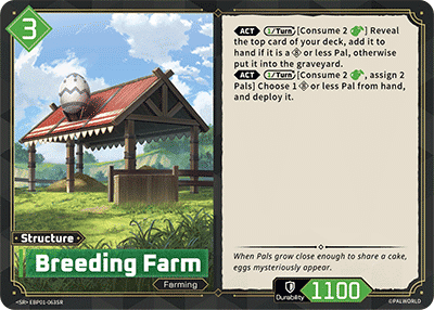 Breeding Farm — Dawn of Palpagos — Palworld TCG