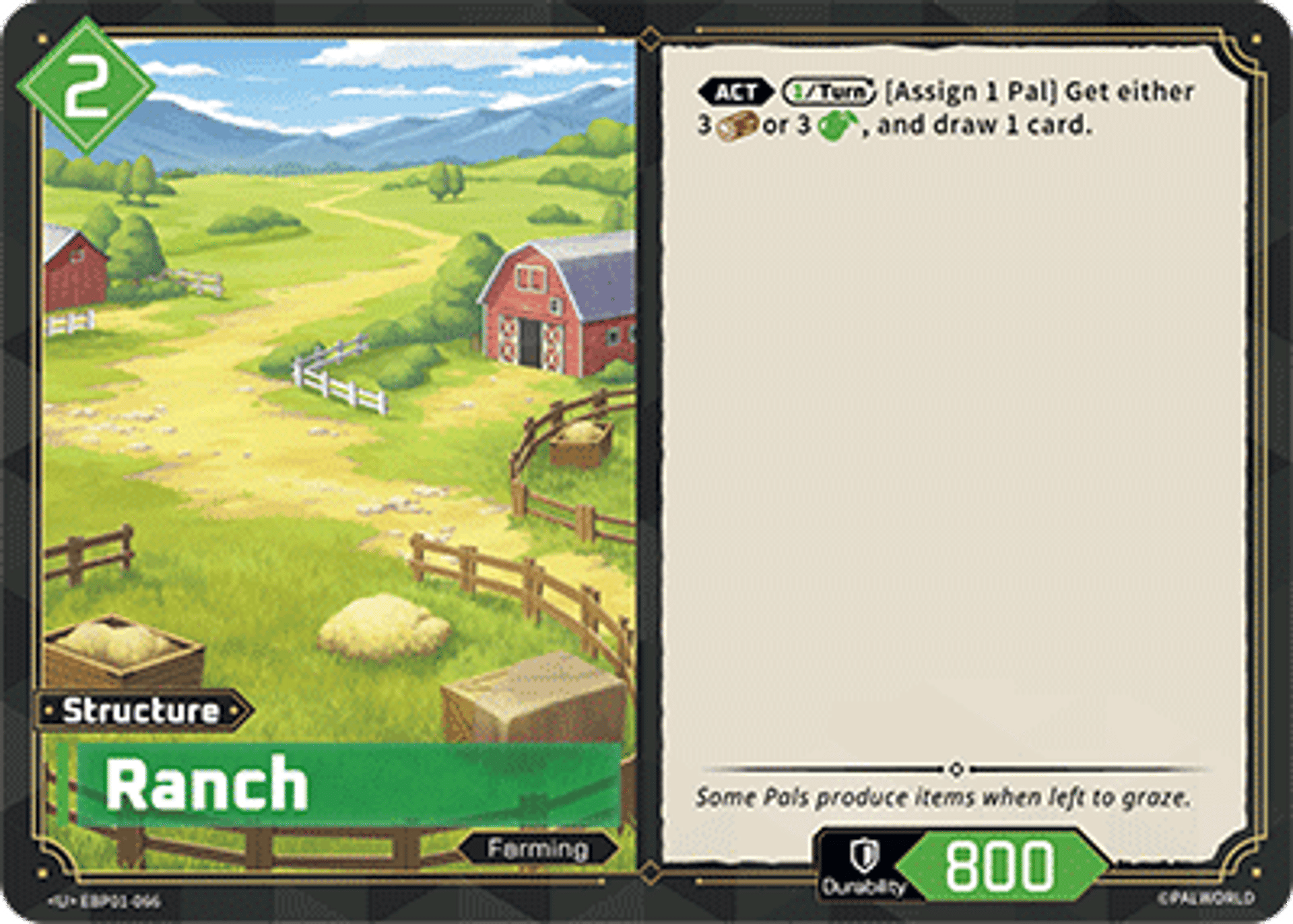 Ranch — Dawn of Palpagos — Palworld TCG