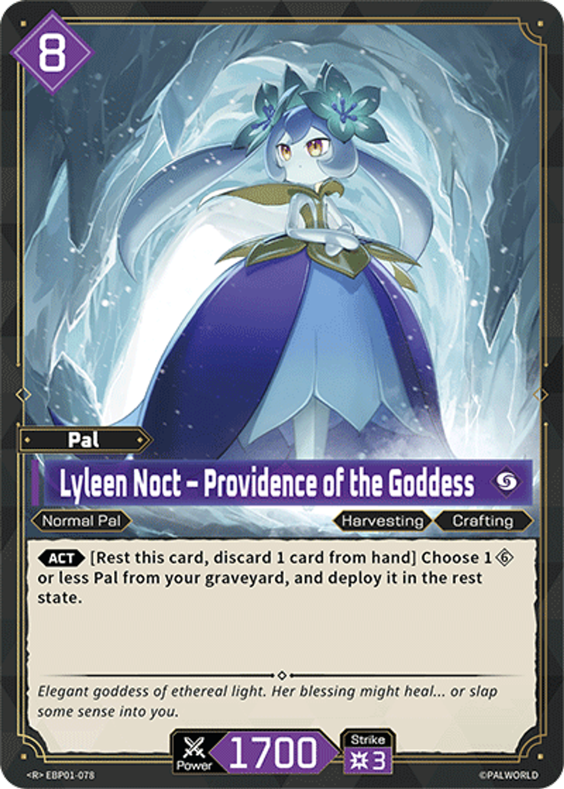 Lyleen Noct – Providence of the Goddess — Dawn of Palpagos — Palworld TCG