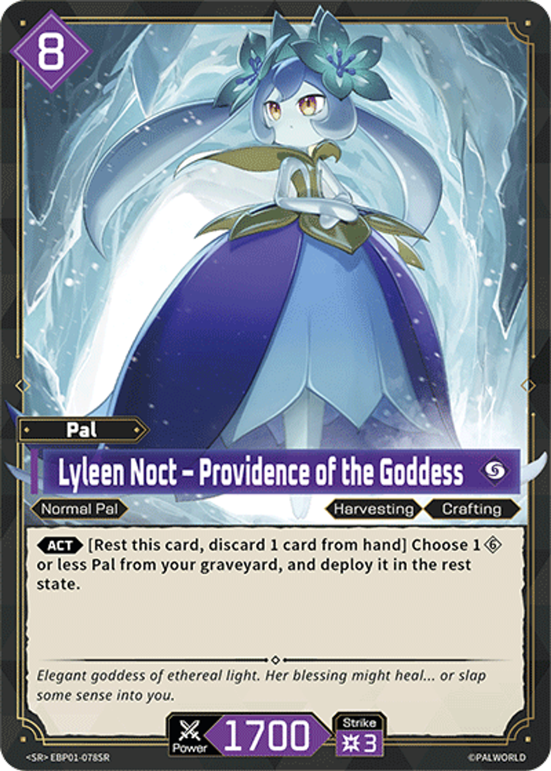 Lyleen Noct – Providence of the Goddess — Dawn of Palpagos — Palworld TCG