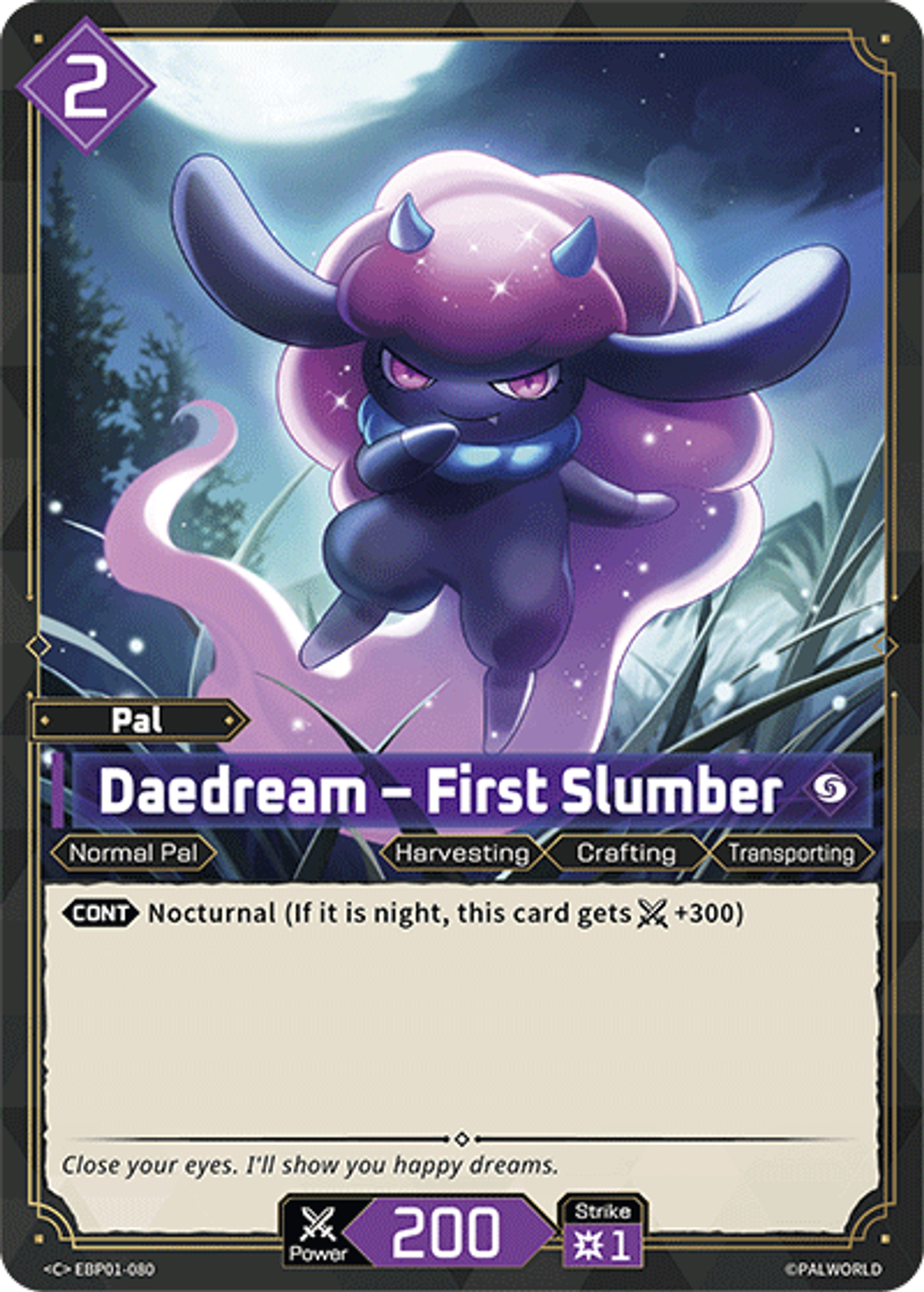 Daedream – First Slumber — Dawn of Palpagos — Palworld TCG