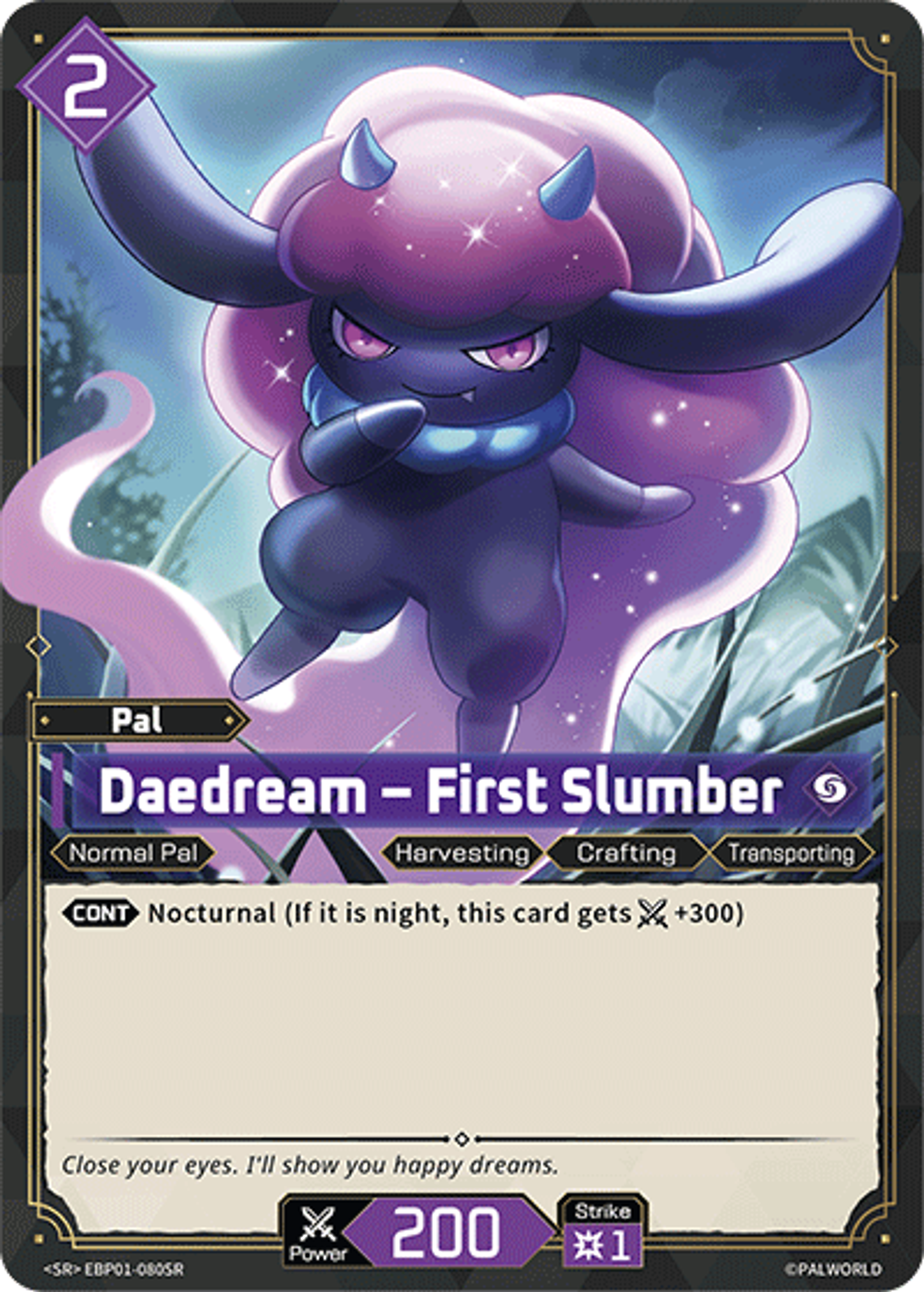 Daedream – First Slumber — Dawn of Palpagos — Palworld TCG