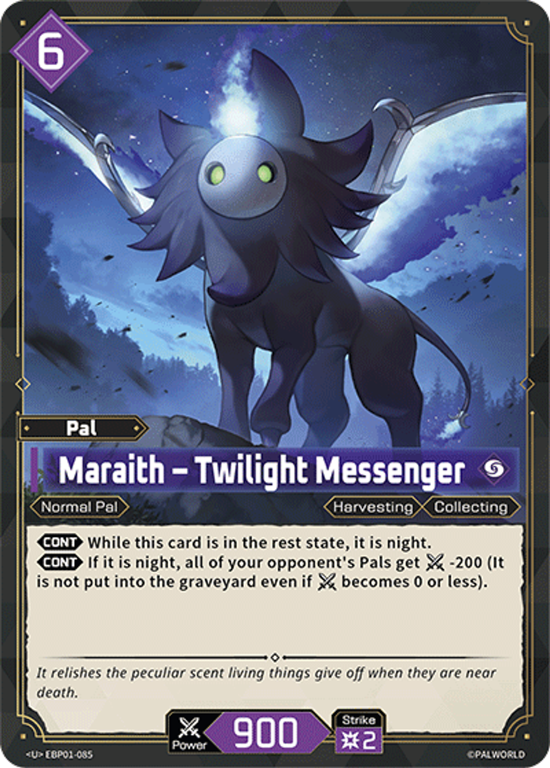 Maraith – Twilight Messenger — Dawn of Palpagos — Palworld TCG