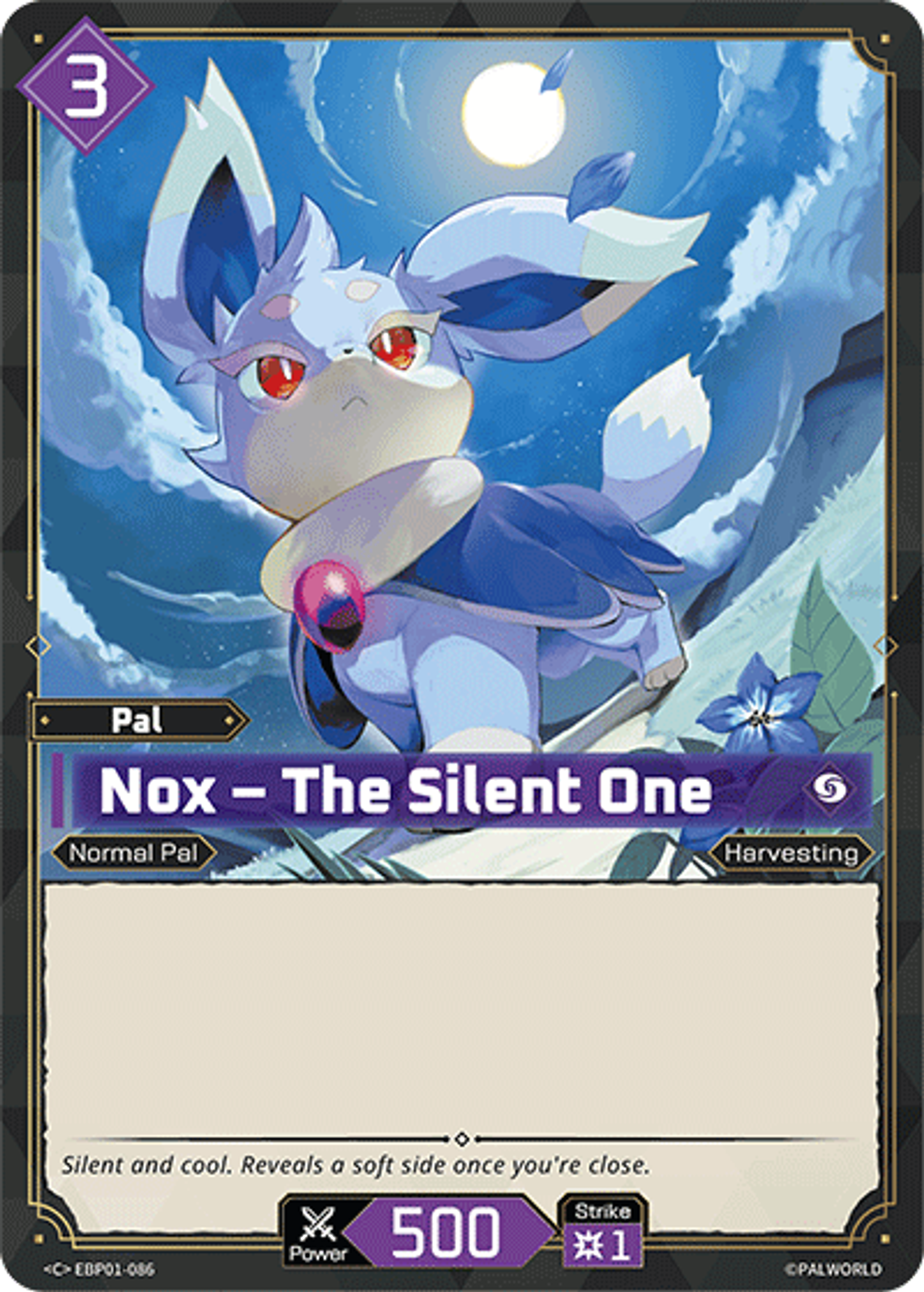 Nox – The Silent One — Dawn of Palpagos — Palworld TCG