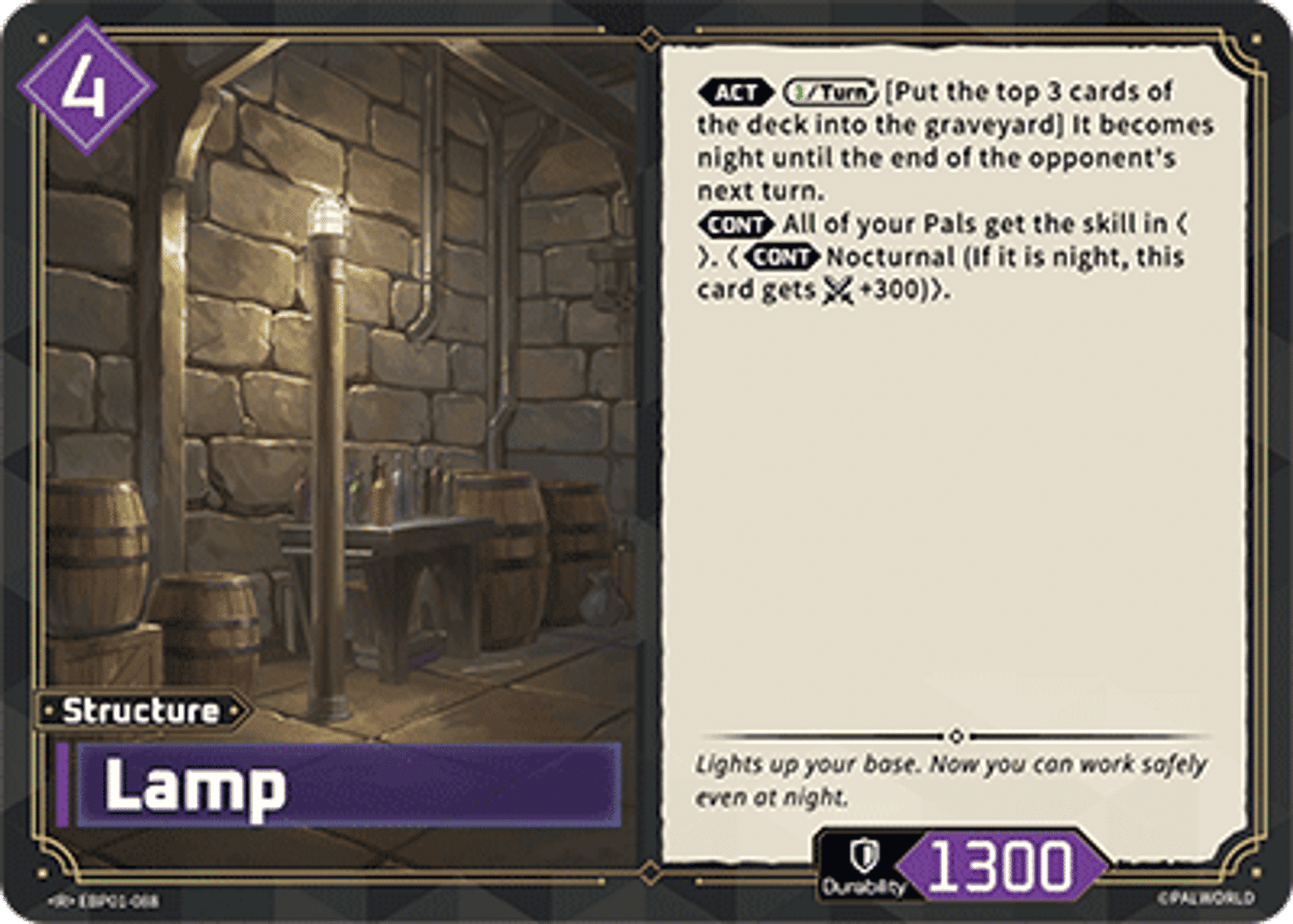 Lamp — Dawn of Palpagos — Palworld TCG
