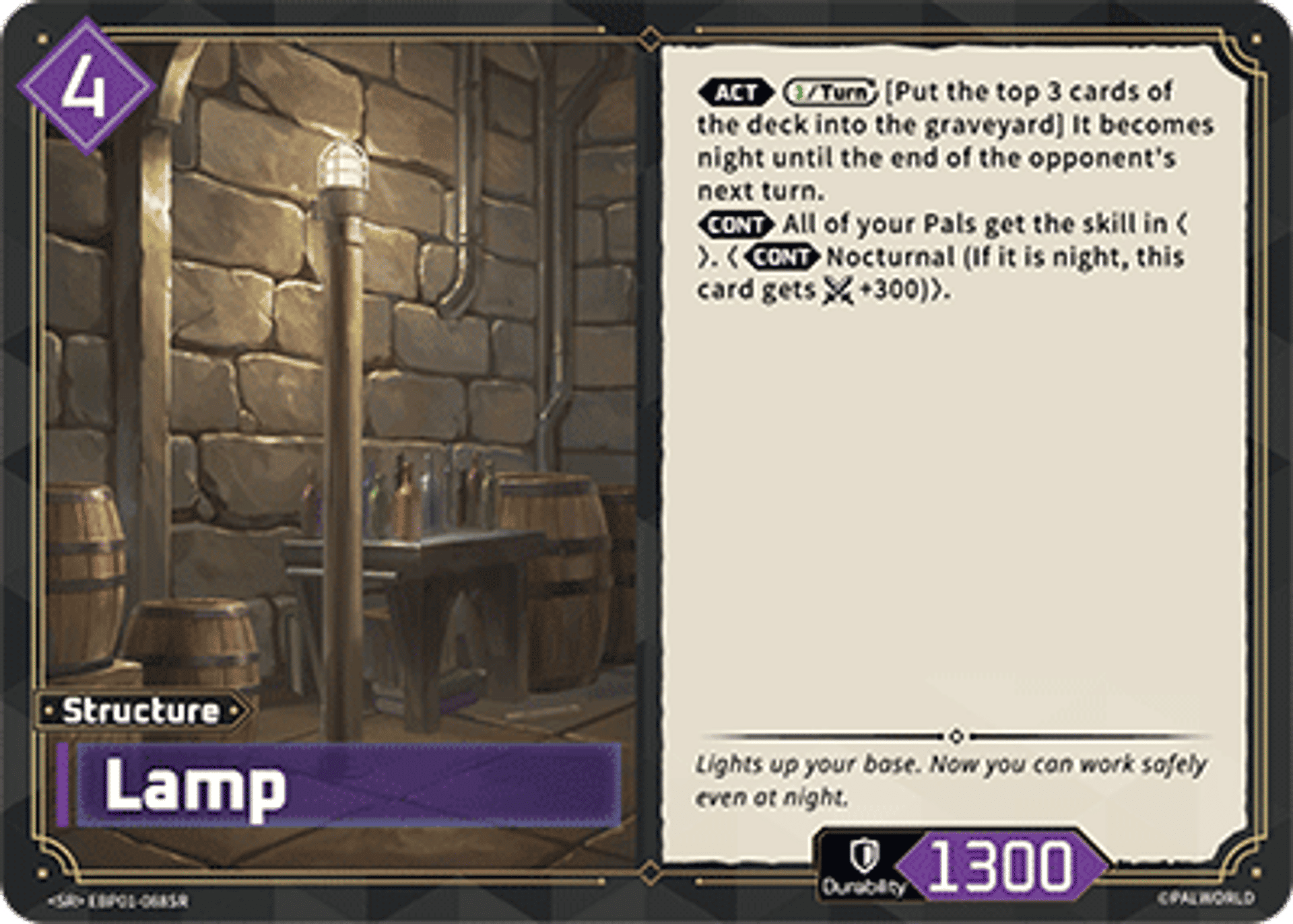 Lamp — Dawn of Palpagos — Palworld TCG