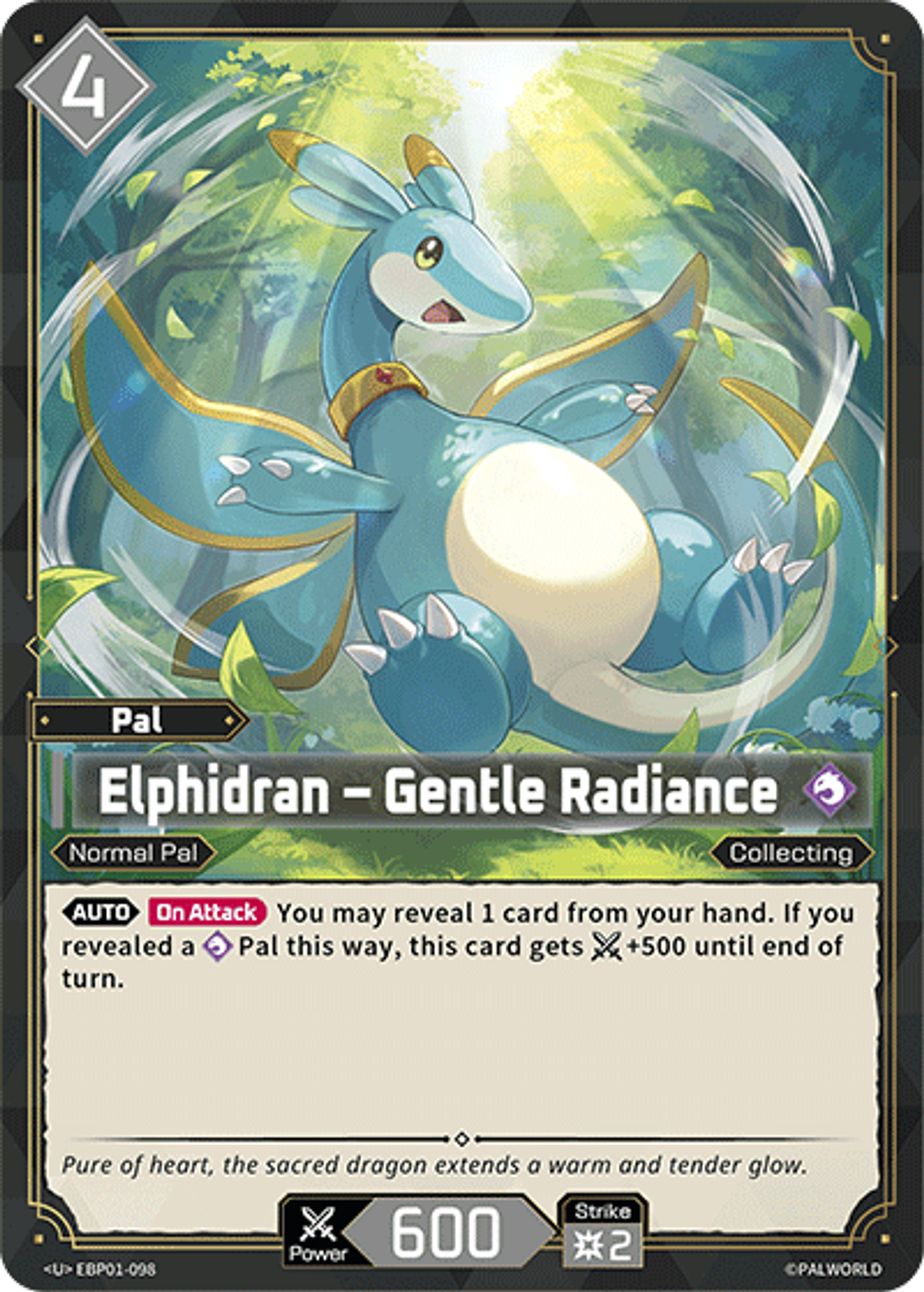 Elphidran – Gentle Radiance — Dawn of Palpagos — Palworld TCG