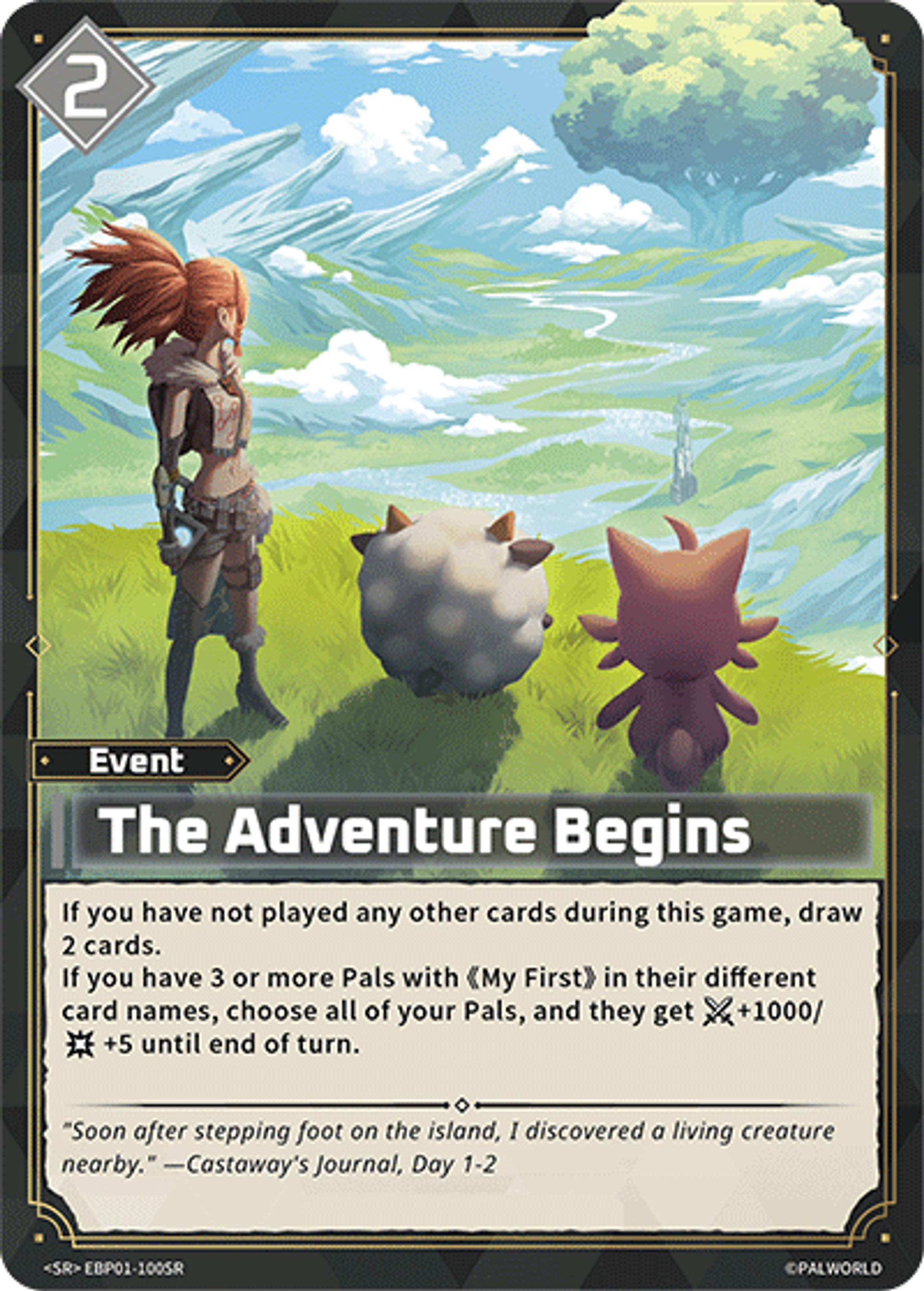 The Adventure Begins — Dawn of Palpagos — Palworld TCG