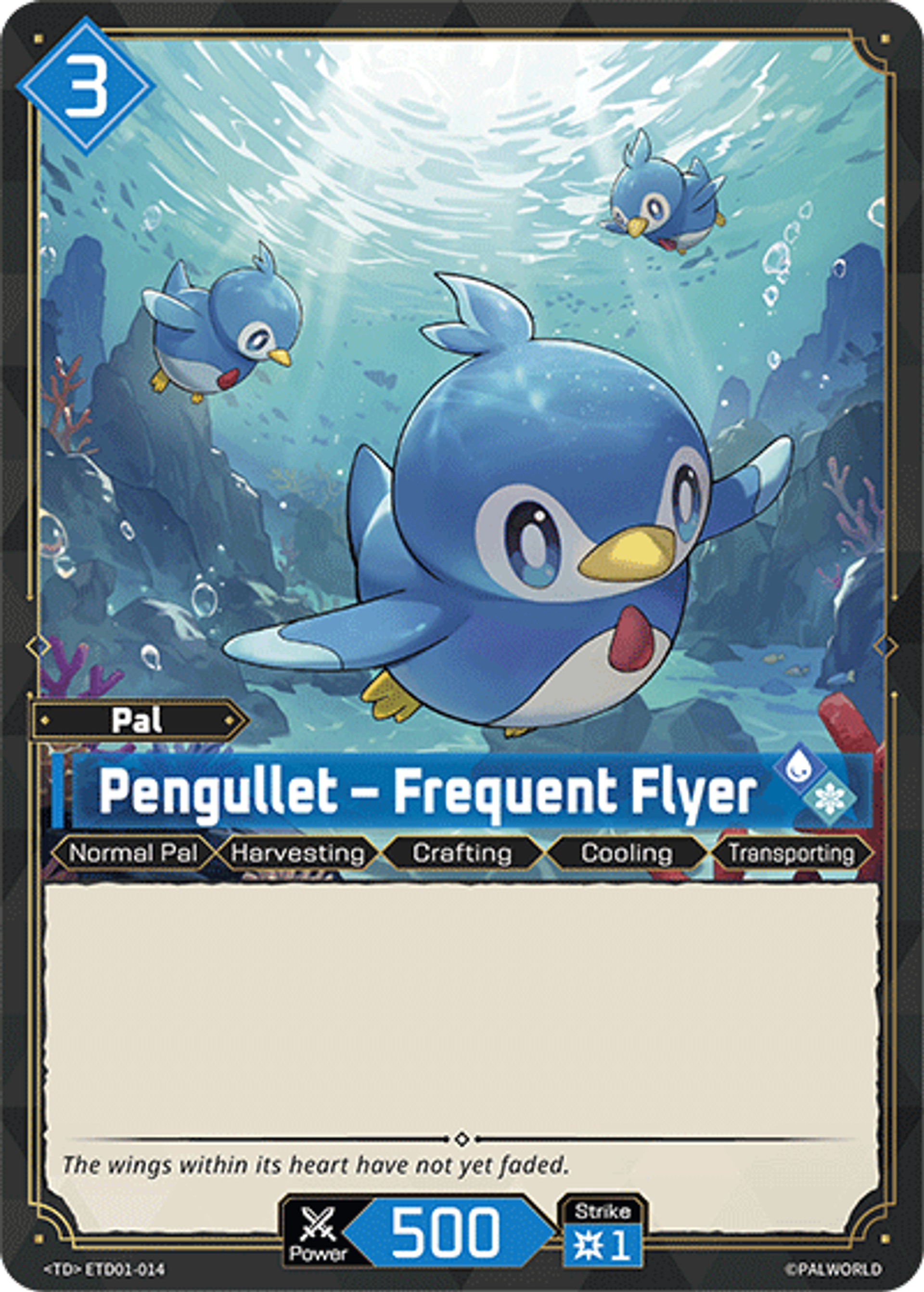 Pengullet – Frequent Flyer — Trial Deck: Dawn of Palpagos Red・Blue — Palworld TCG