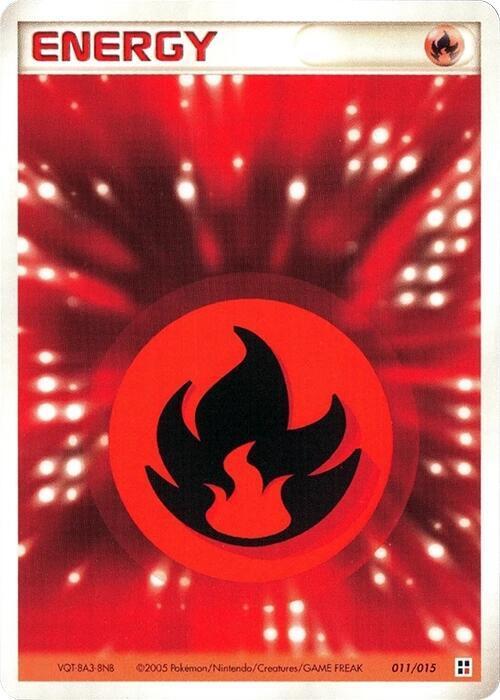 Basic Fire Energy — Fire Quick Construction Pack — Pokemon Japan