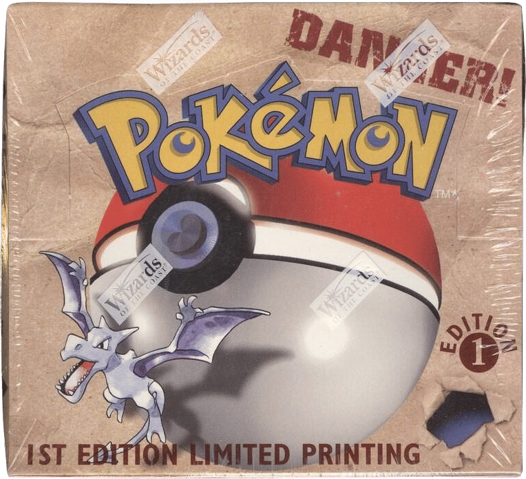 Pokemon Fossil [1st Edition] Booster Box — Fossil — Pokemon