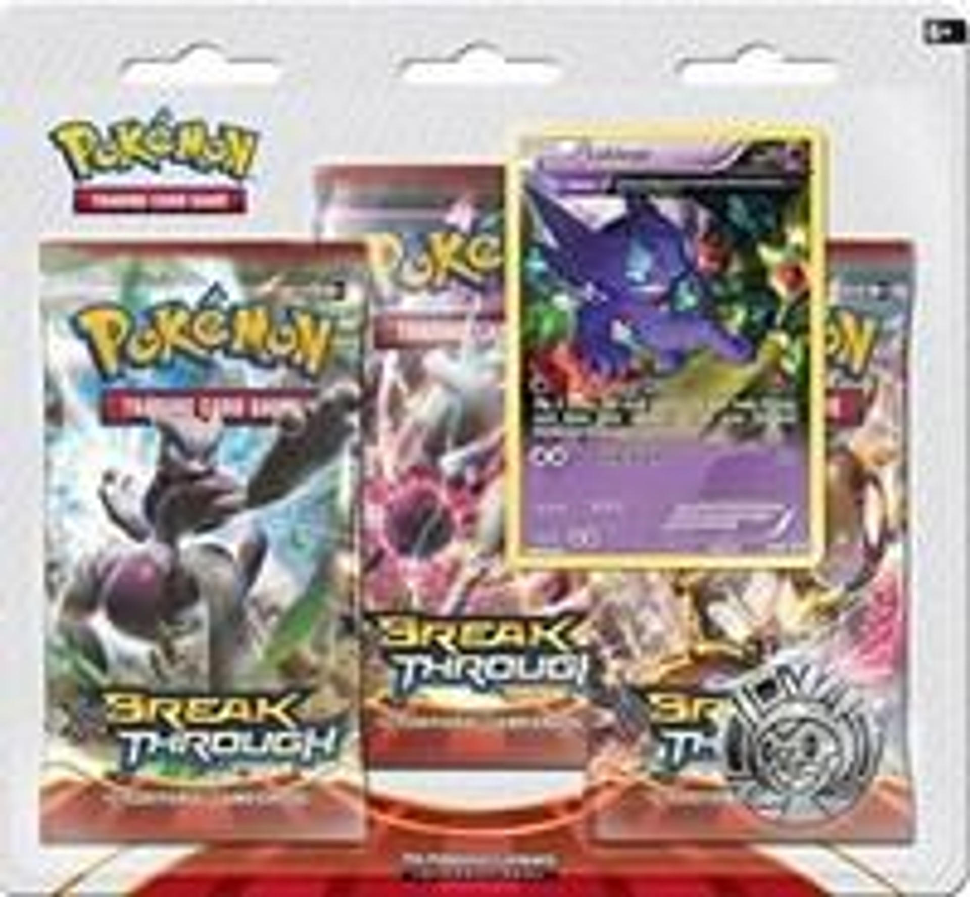 Blister 3-Pack de Impulsion TURBO: Sableye — XY - BREAKthrough — Pokemon