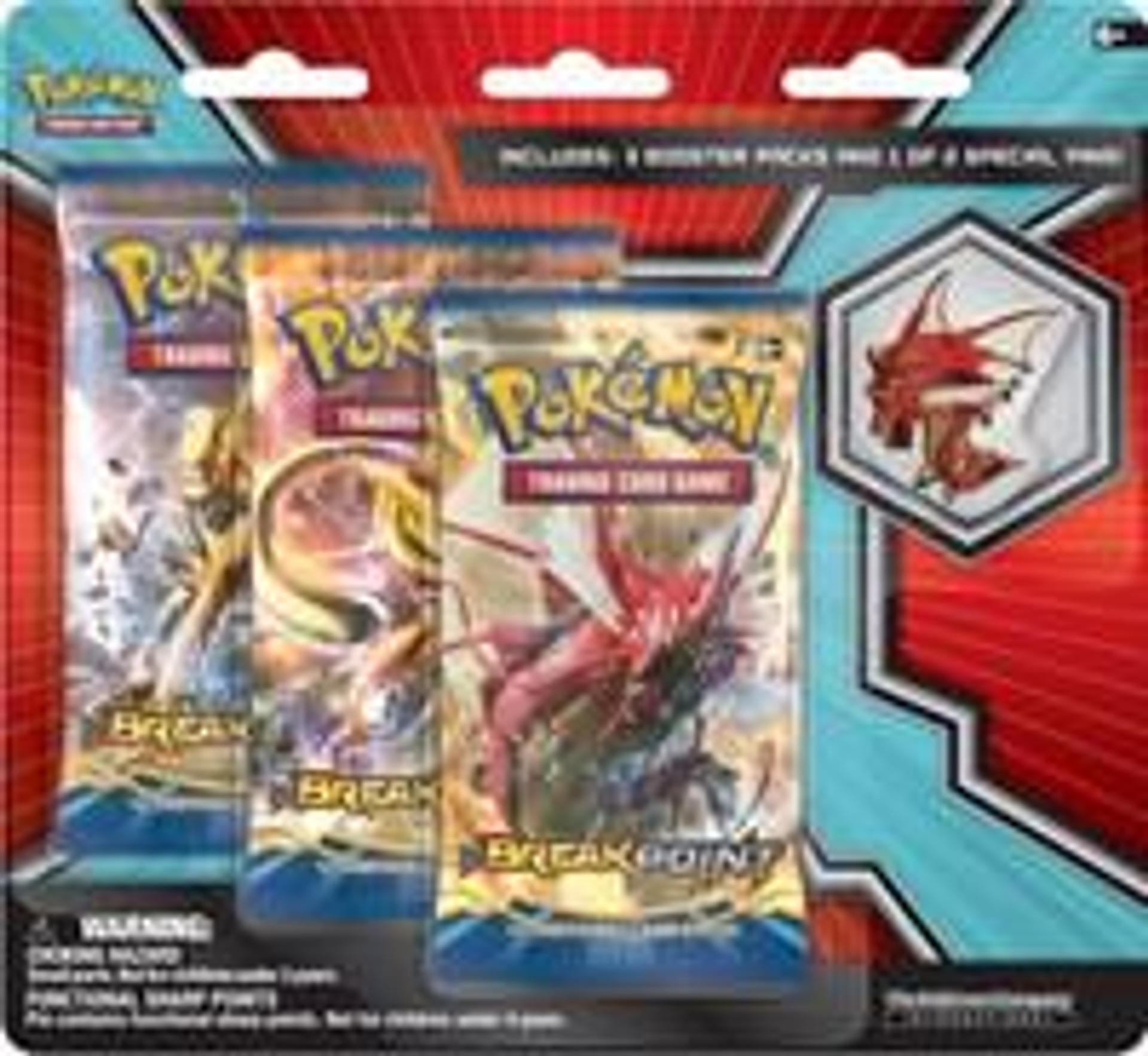Product image for BREAKpoint Collector Pin 3 Pack Blister [Shiny Mega Gyarados]