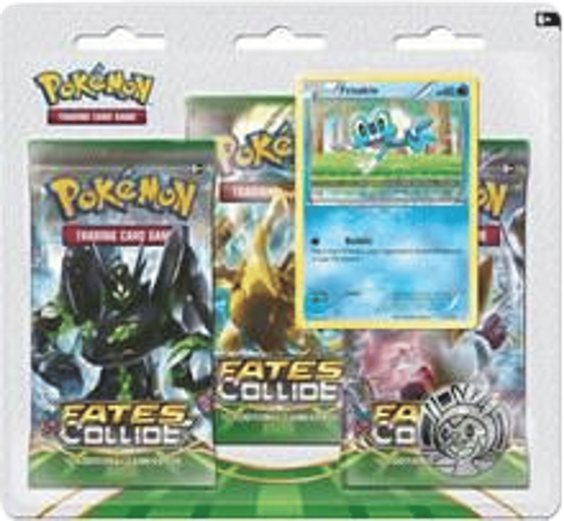 Product image for Fates Collide Three Pack Blister [Froakie]