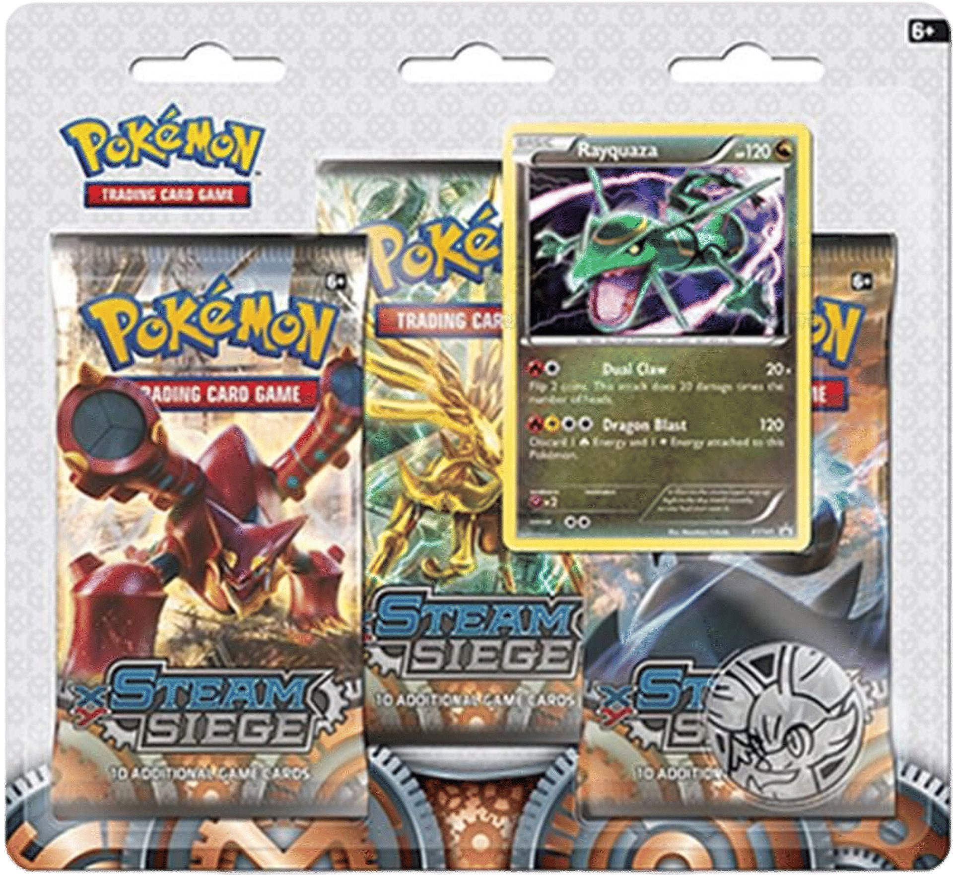 Product image for Blister 3-Pack de Steam Siege: Rayquaza