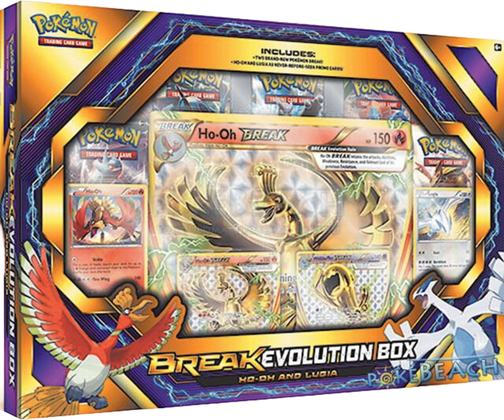 BREAK Evolution Box [Ho-oh and Lugia] from XY - Fates Collide - Pokémon