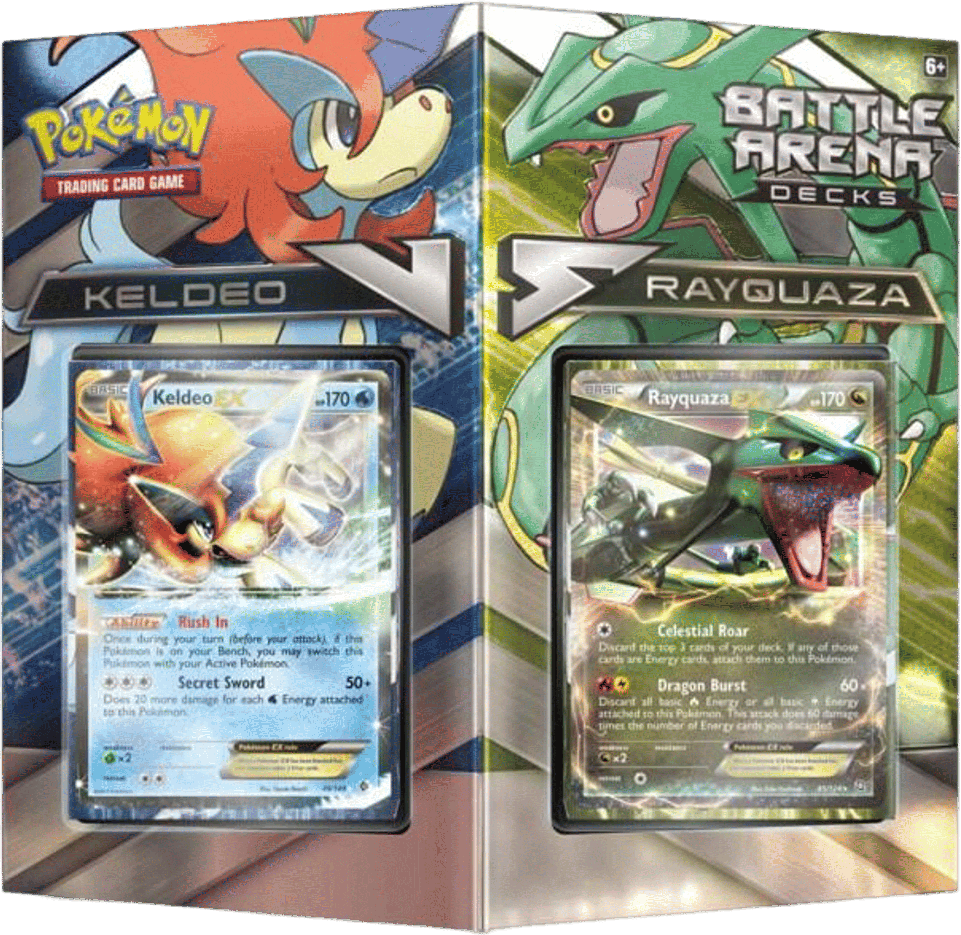 Product image for Battle Arena Decks: Keldeo EX vs Rayquaza EX