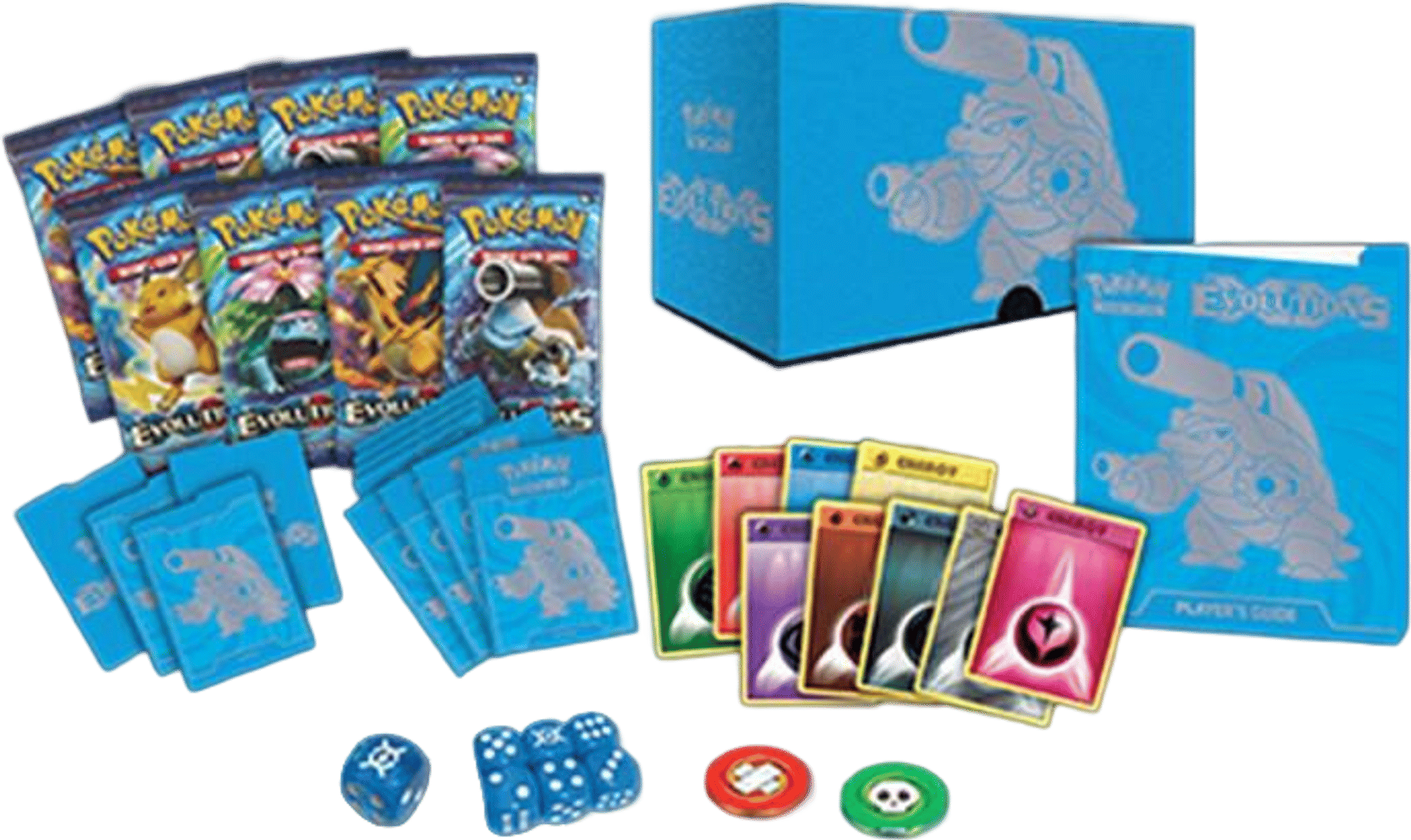 Product image for XY Evolutions Elite Trainer Box [Mega Blastoise]