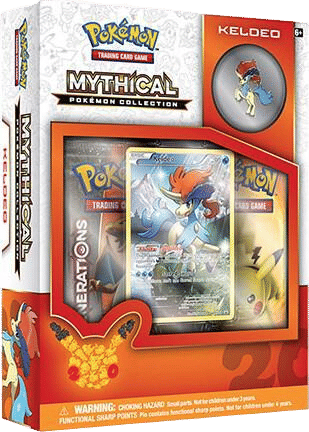 Mythical Pokemon Collection Box [Keldeo] — Generations — Pokemon