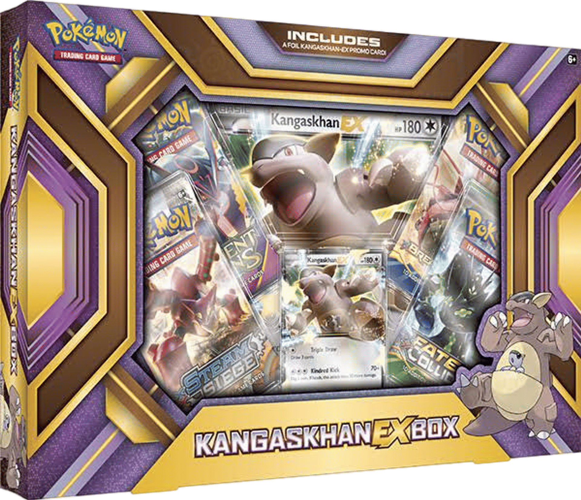 Kangaskhan EX Box from XY - Evolutions - Pokémon