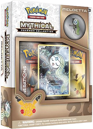Mythical Pokemon Collection Box [Meloetta] — Generations — Pokemon