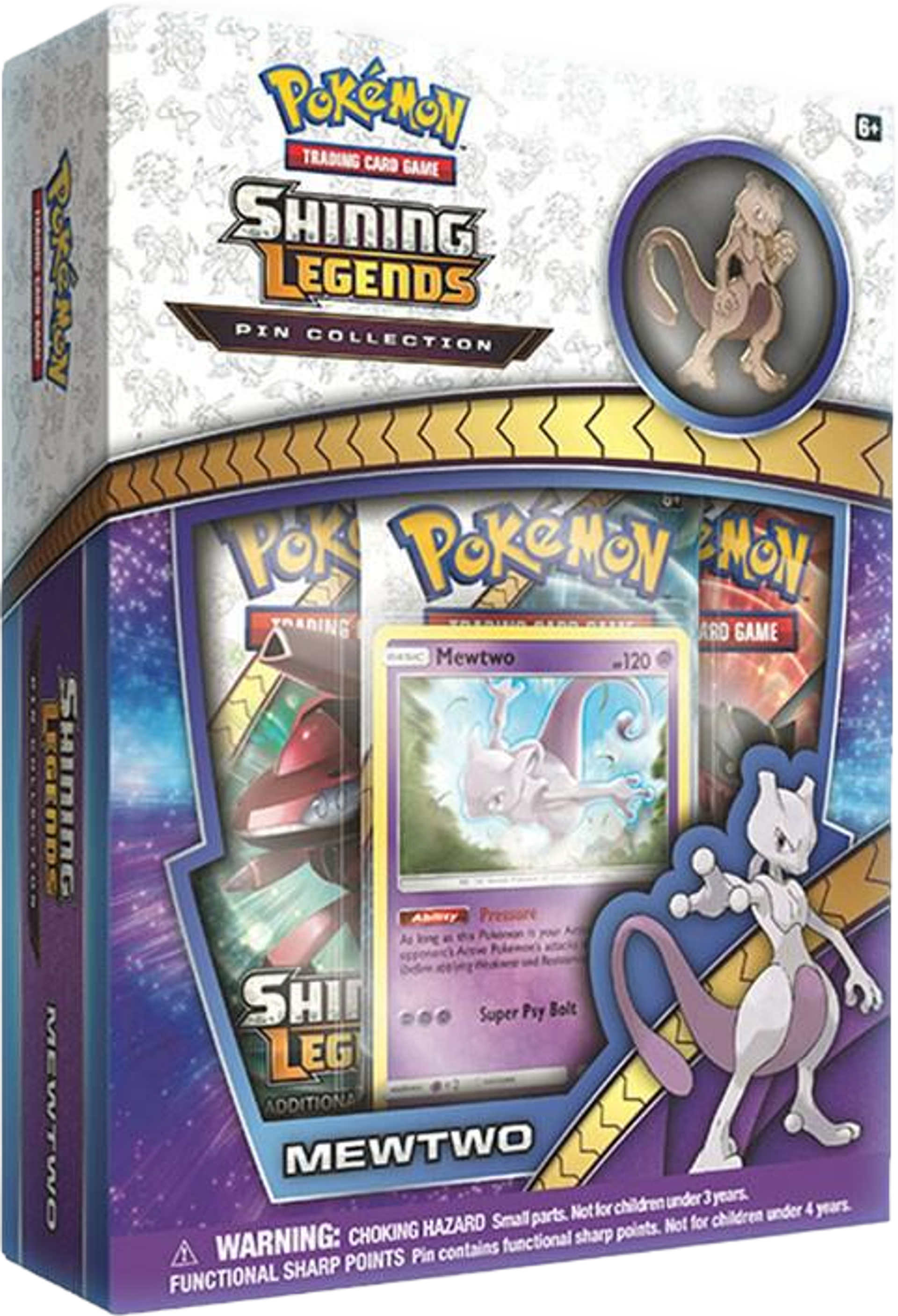 Shining Legends Pin Collection: Mewtwo from Shining Legends - Pokémon