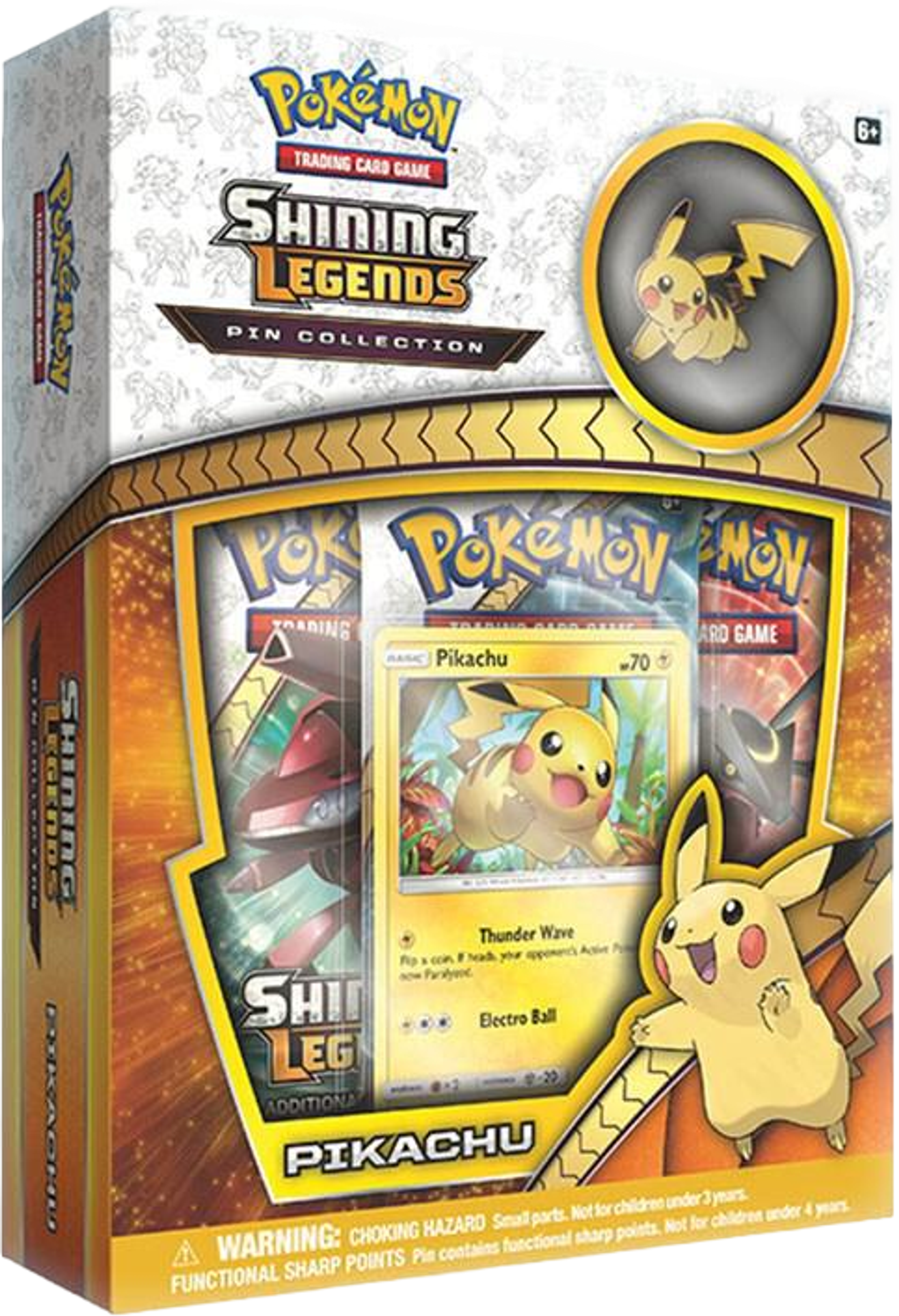 Shining Legends Pin Collection: Pikachu from Shining Legends - Pokémon