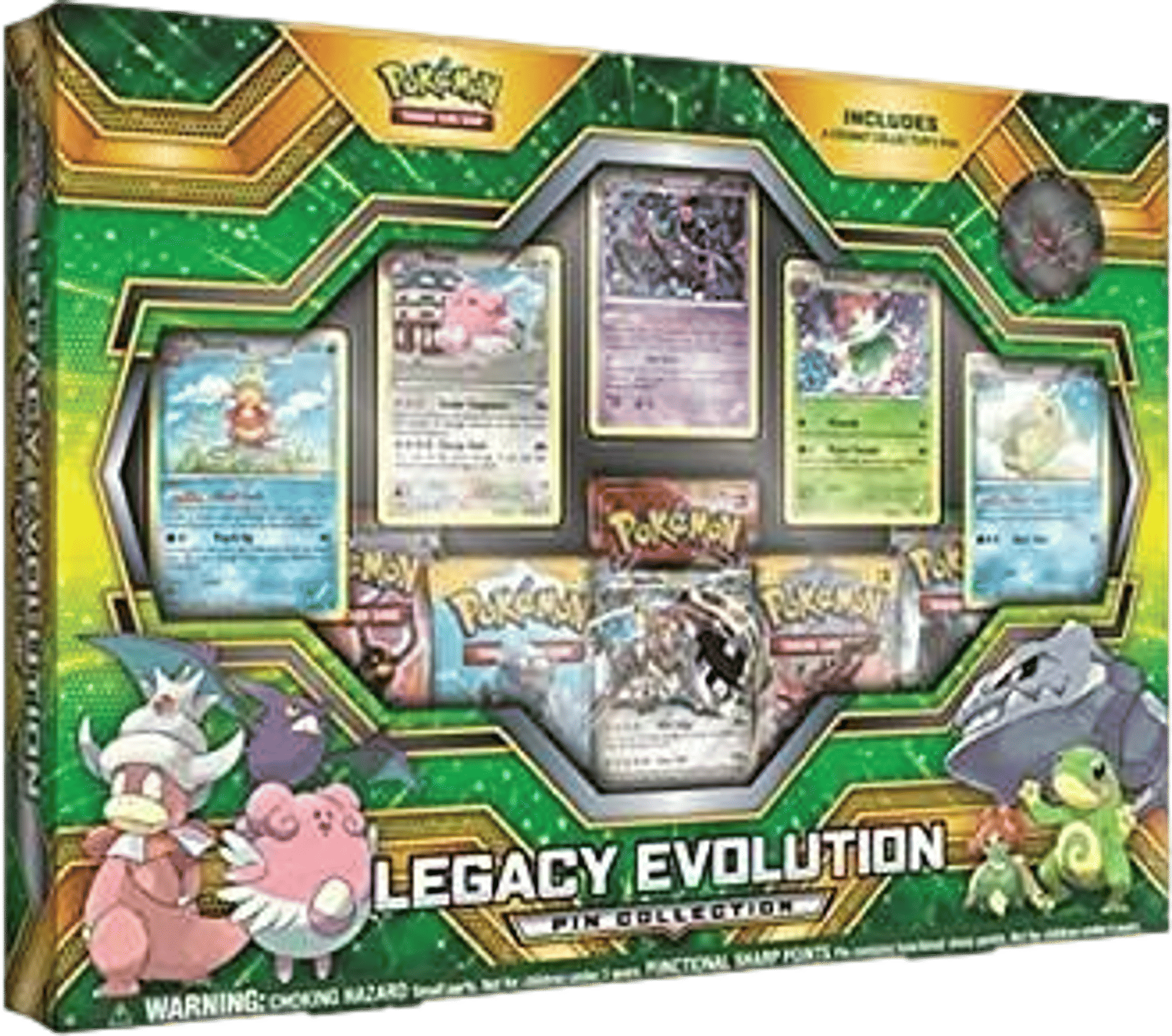 Legacy Evolution Pin Collection from SM Base Set - Pokémon