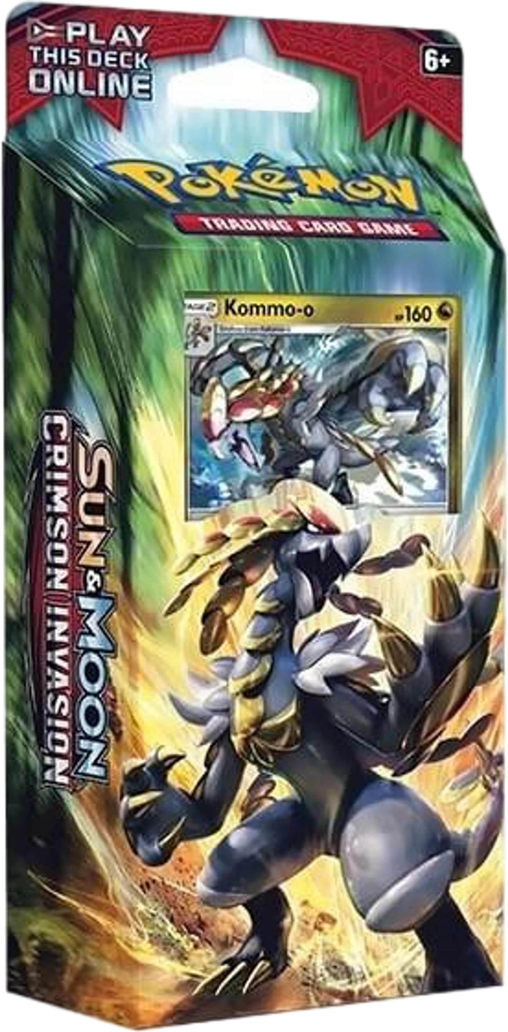 Product image for Crimson Invasion Theme Deck - "Clanging Thunder" [Kommo-o]