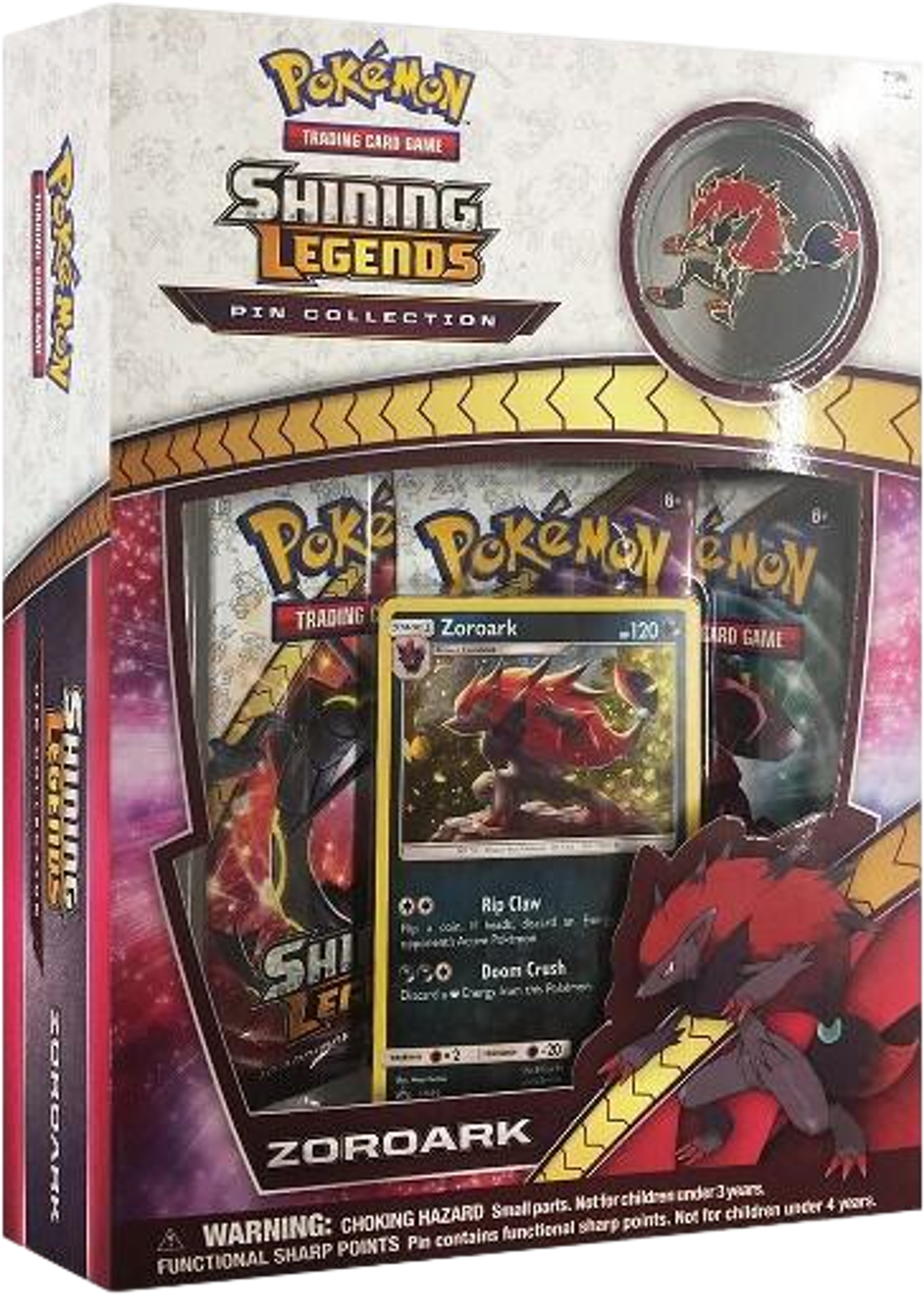 Shining Legends Pin Collection: Zoroark from Shining Legends - Pokémon