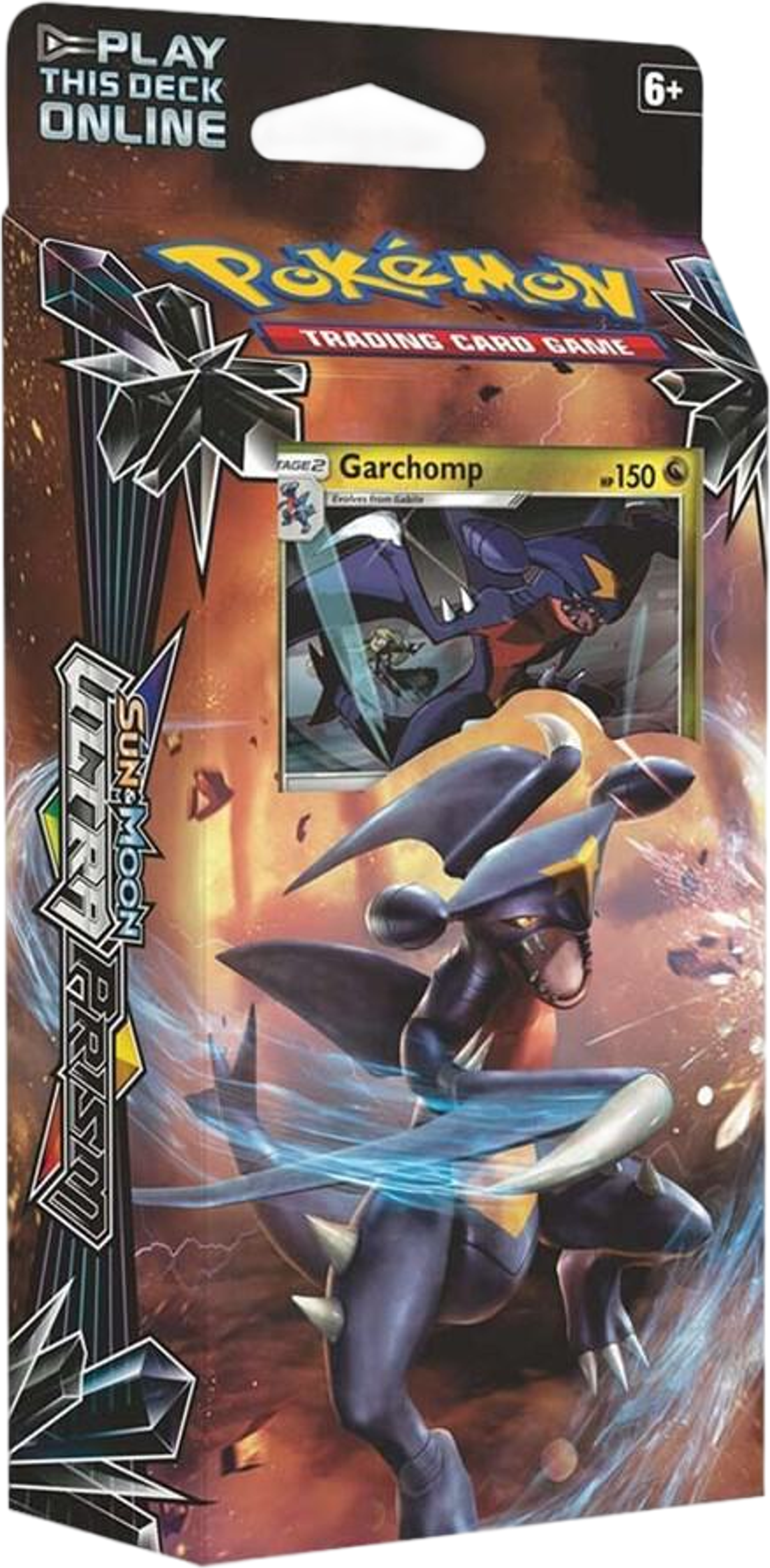 Product image for Ultra Prism Theme Deck - "Mach Strike" [Garchomp]