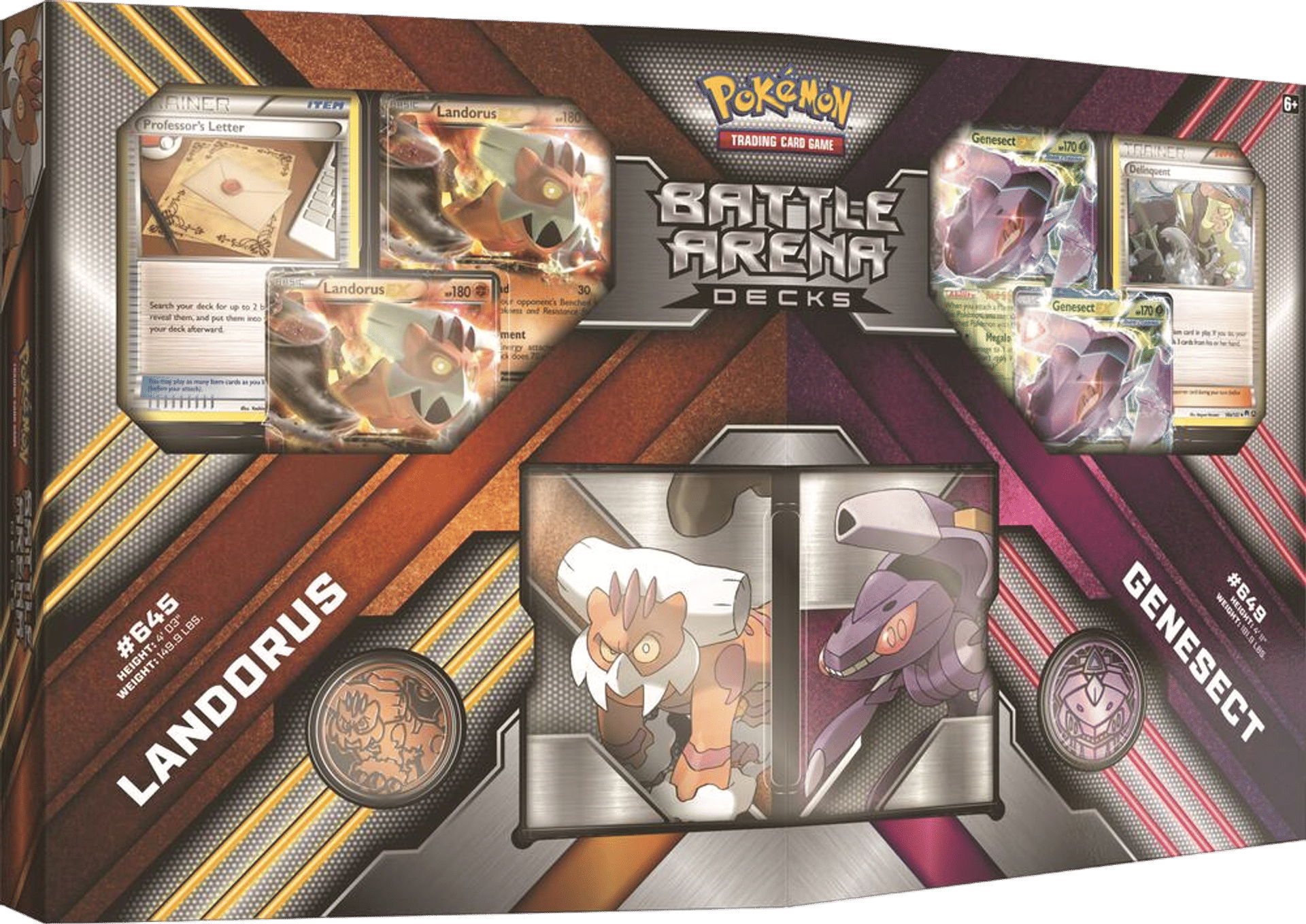 Product image for Battle Arena Decks: Landorus vs. Genesect