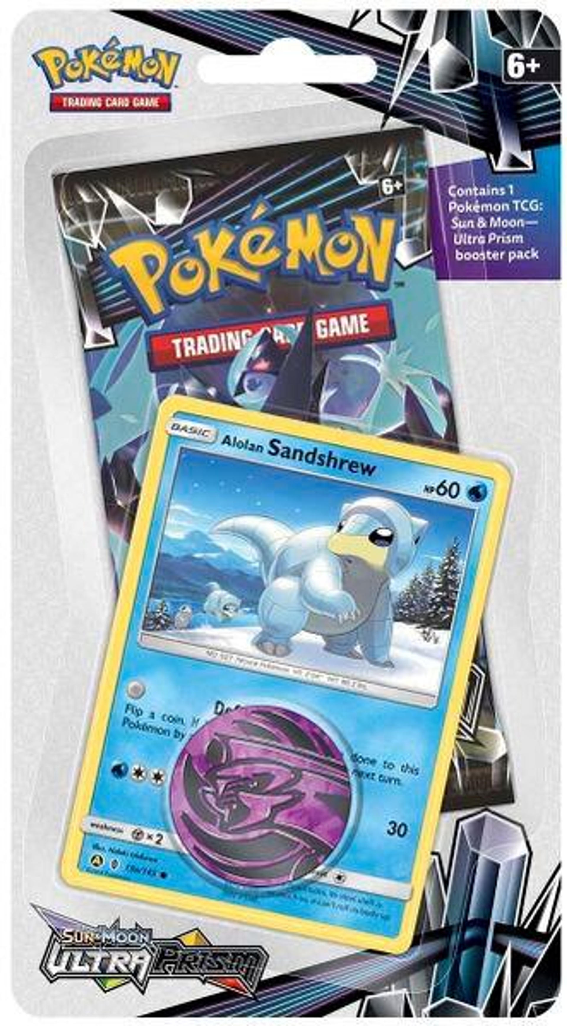 Product image for Ultra Prism Single Pack Blister [Alolan Sandshrew]
