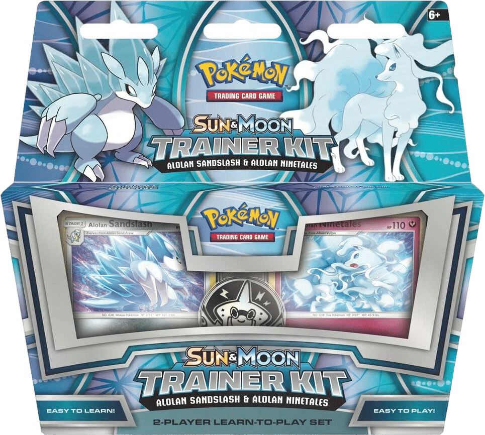 Sun & Moon Trainer Kit: Alolan Sandslash & Alolan Ninetales — SM Trainer Kit: Alolan Sandslash & Alolan Ninetales — Pokemon