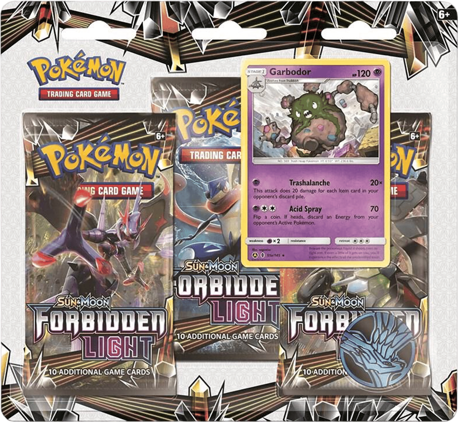 Product image for Forbidden Light 3 Pack Blister [Garbodor]